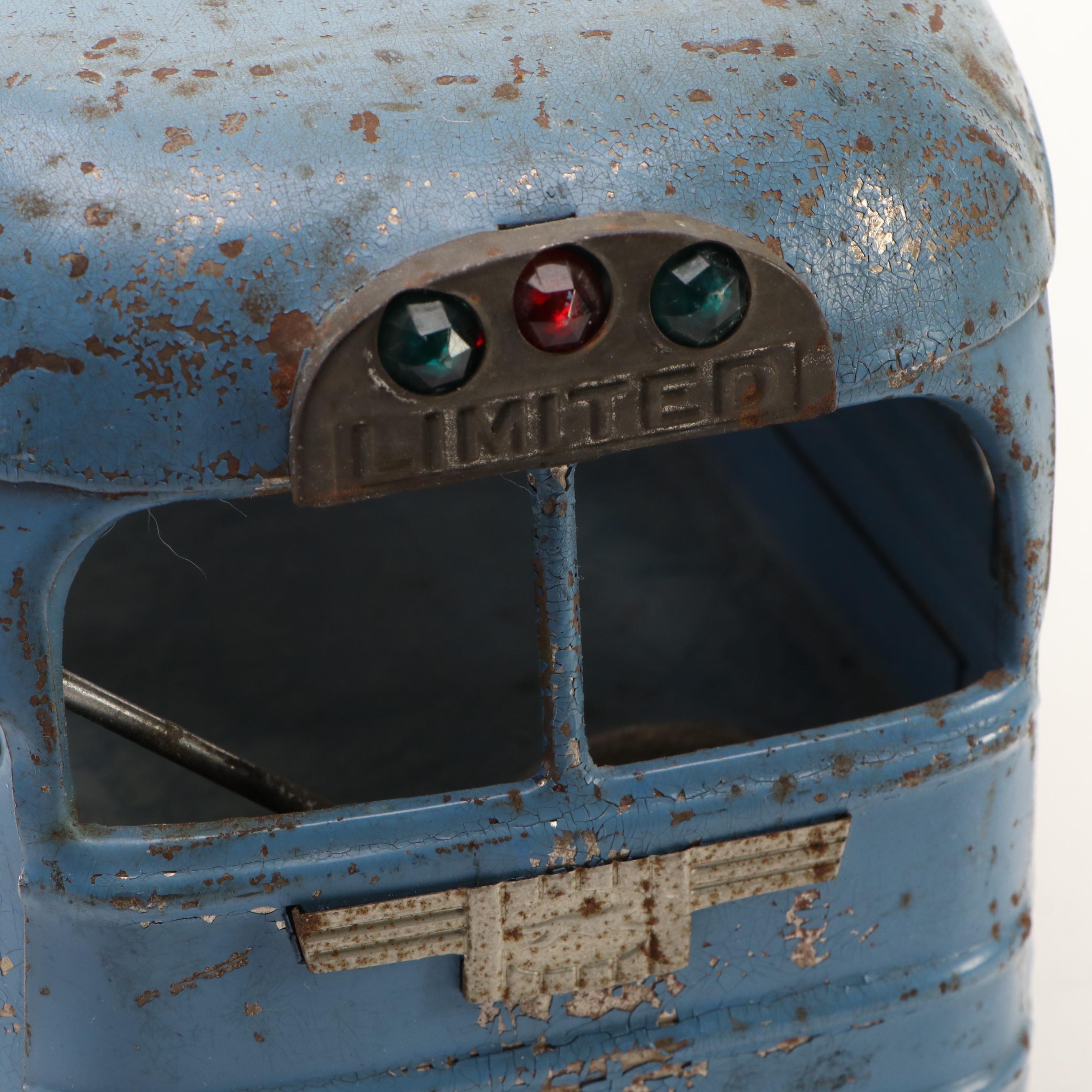 Jester, Monkey and Piggy Banks with Bus Toy