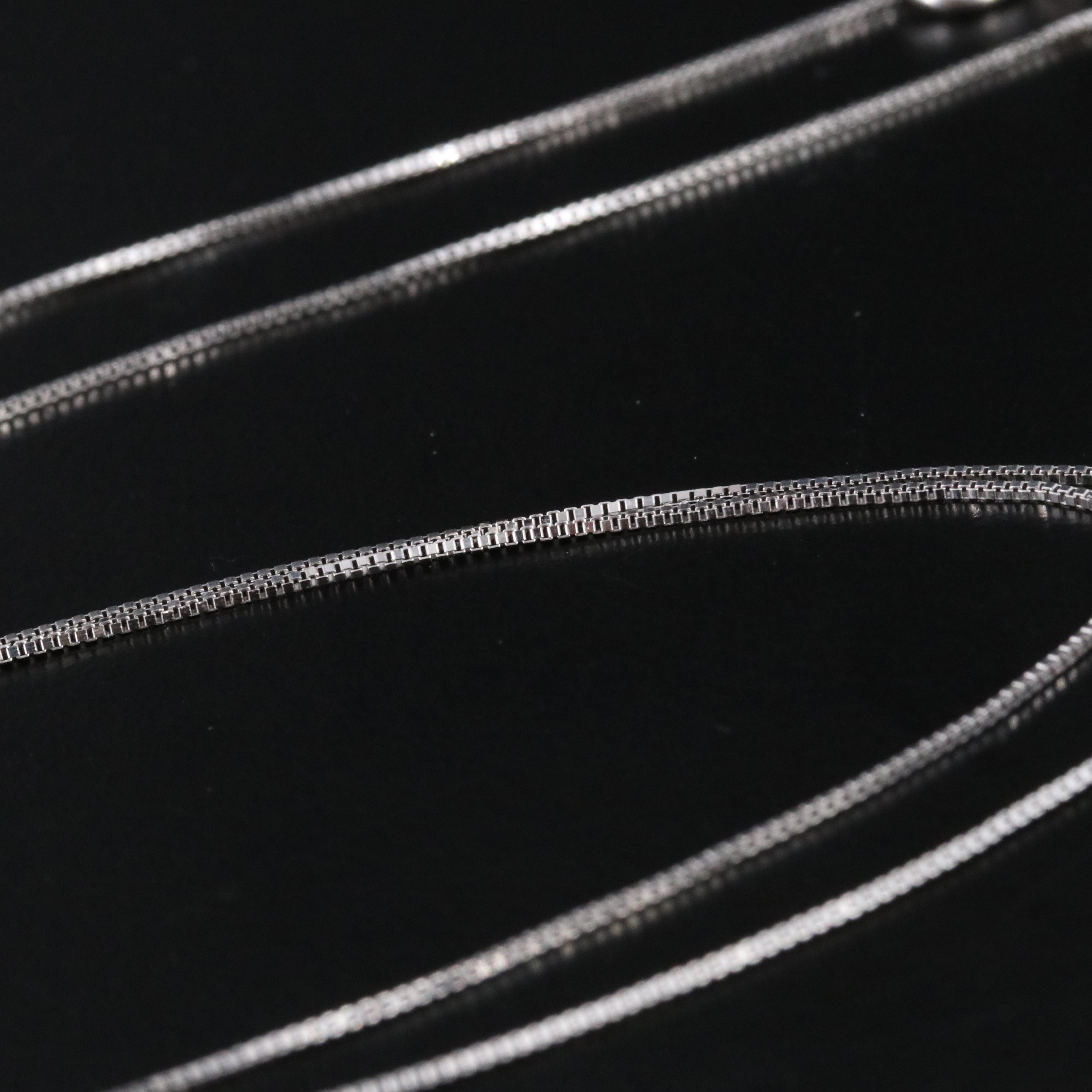 14K 0.38 CTW Pavé Diamond Graduated Circle Pendant Necklace