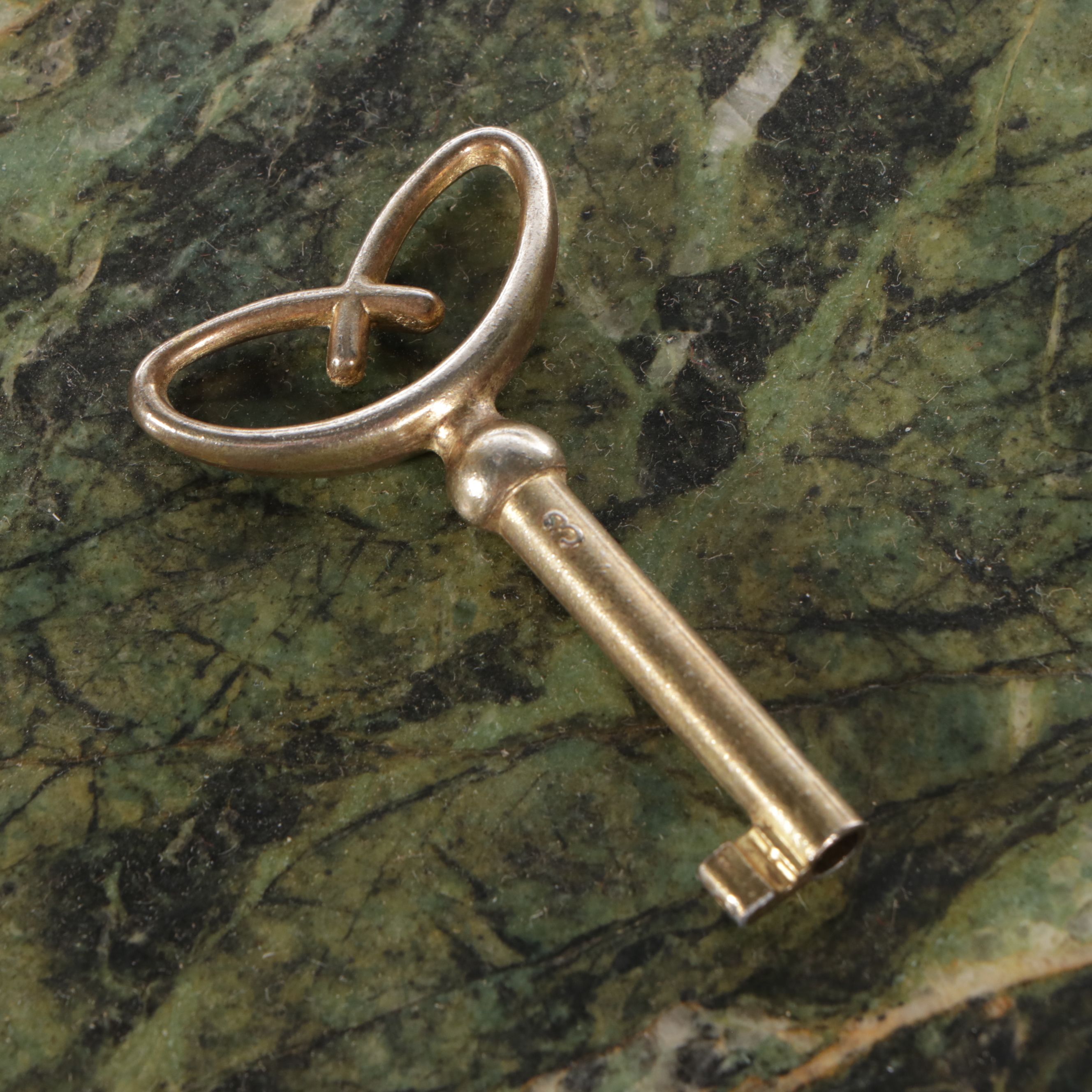 Louis XVI Style Washstand with Green Marble Top