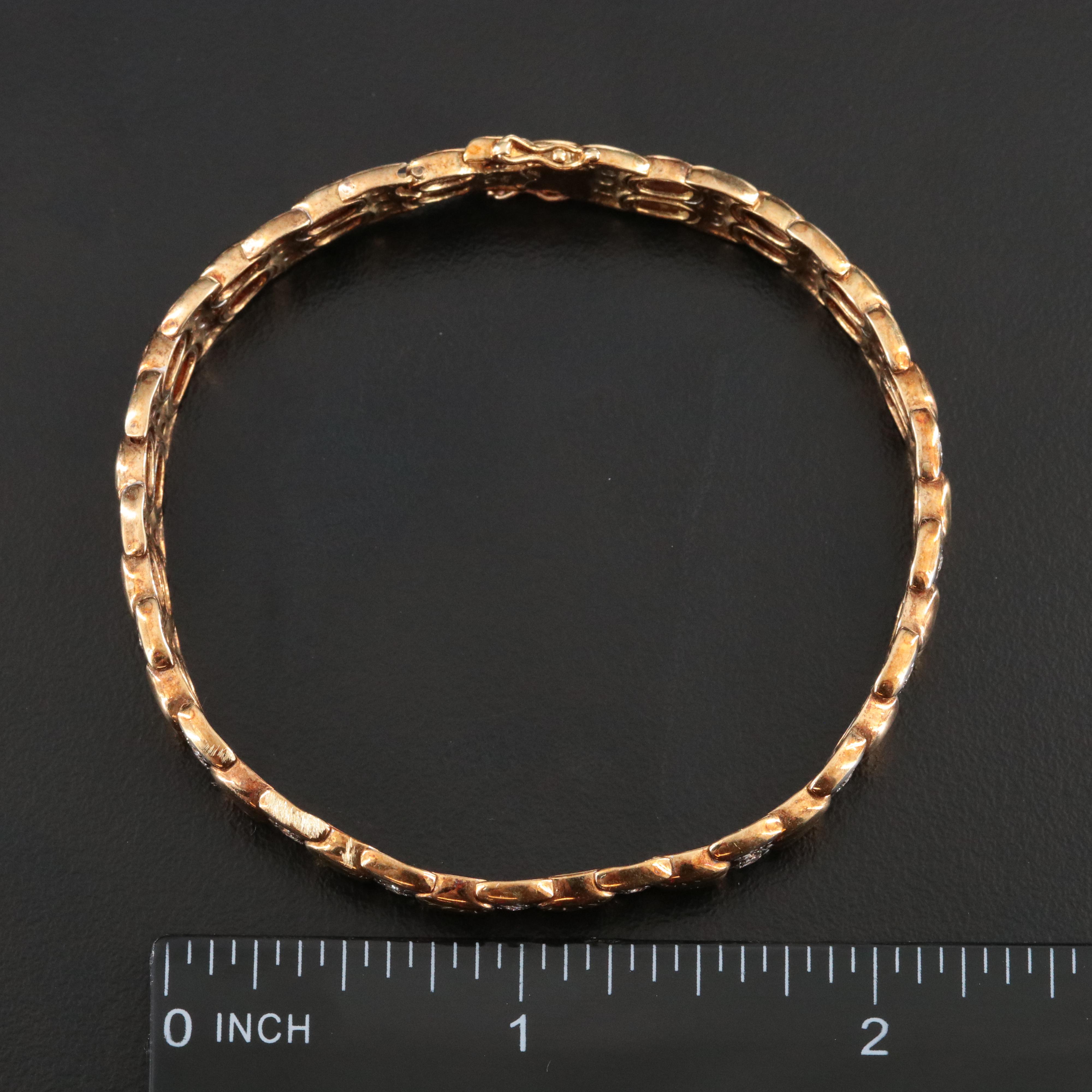 14K 1.48 CTW Diamond Bracelet