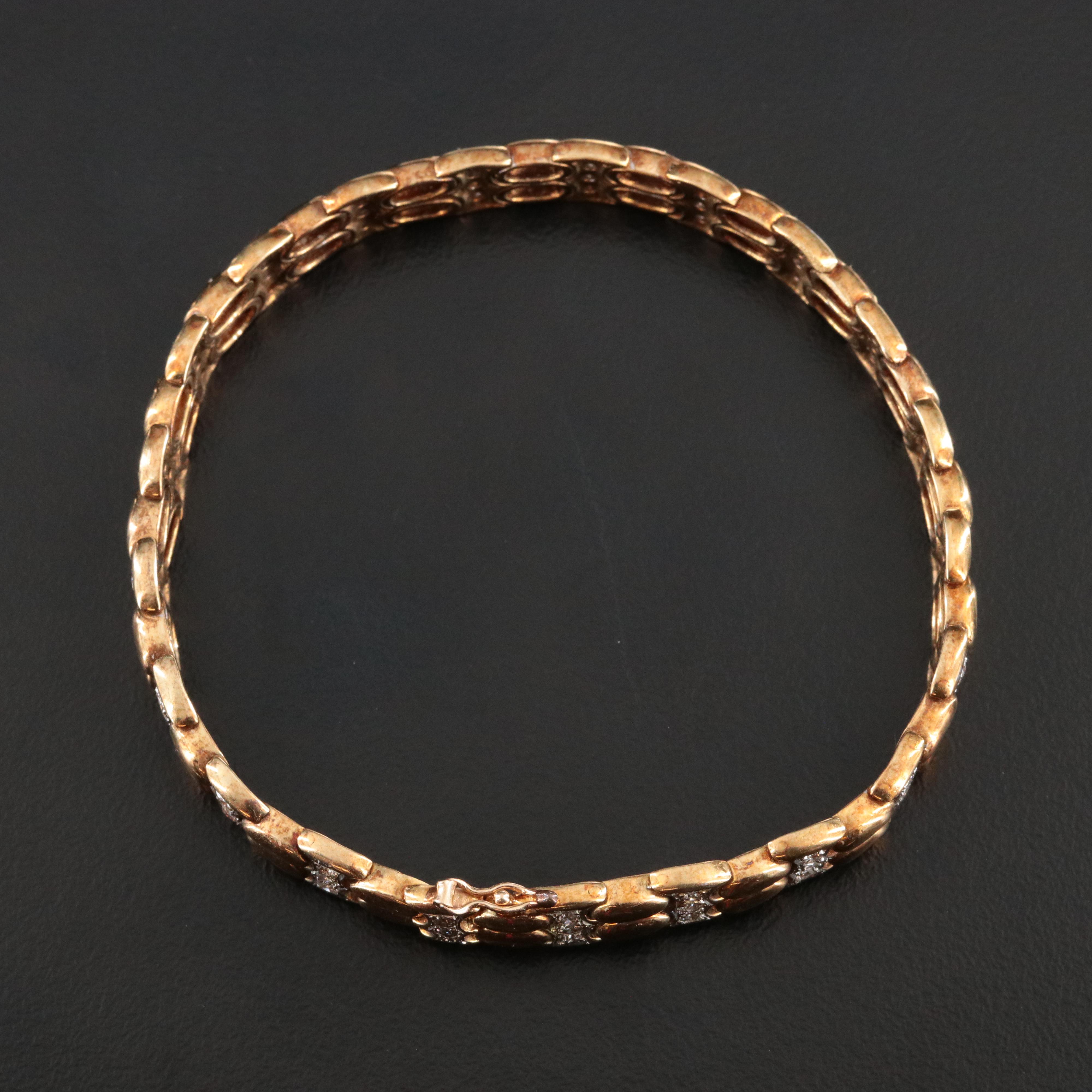 14K 1.48 CTW Diamond Bracelet