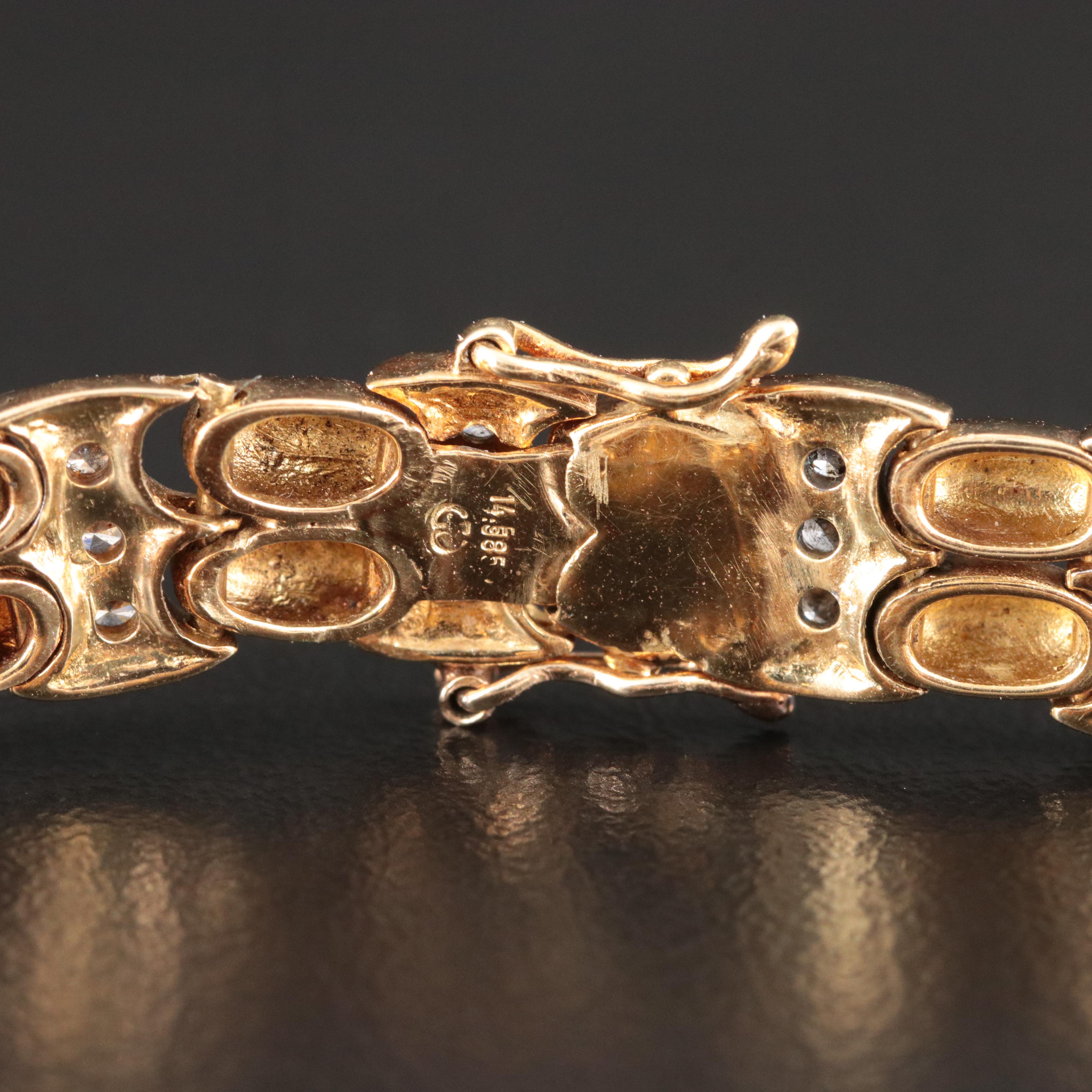 14K 1.48 CTW Diamond Bracelet