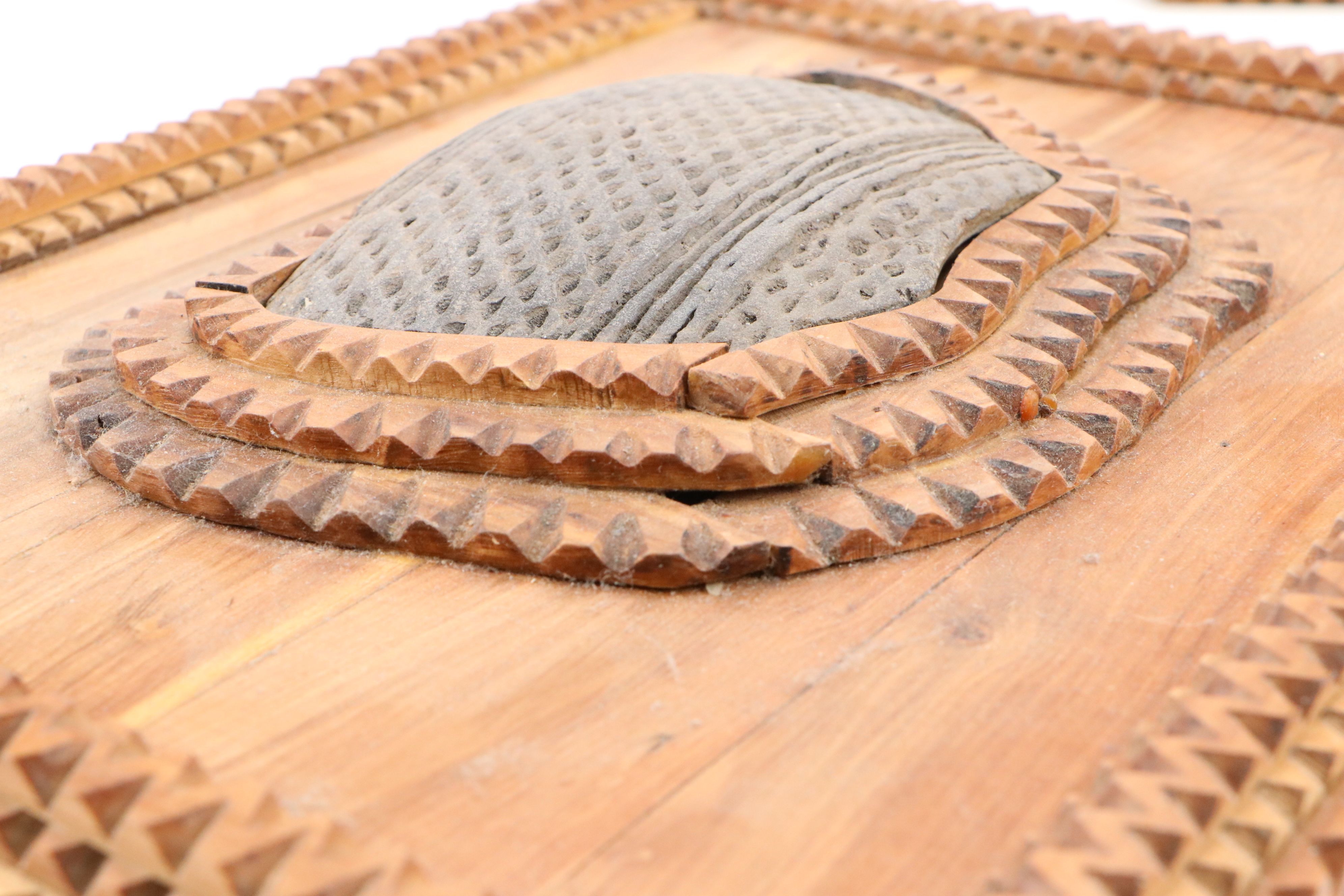 Robert Beaven Primitive Style Handcrafted Wood Lidded Box