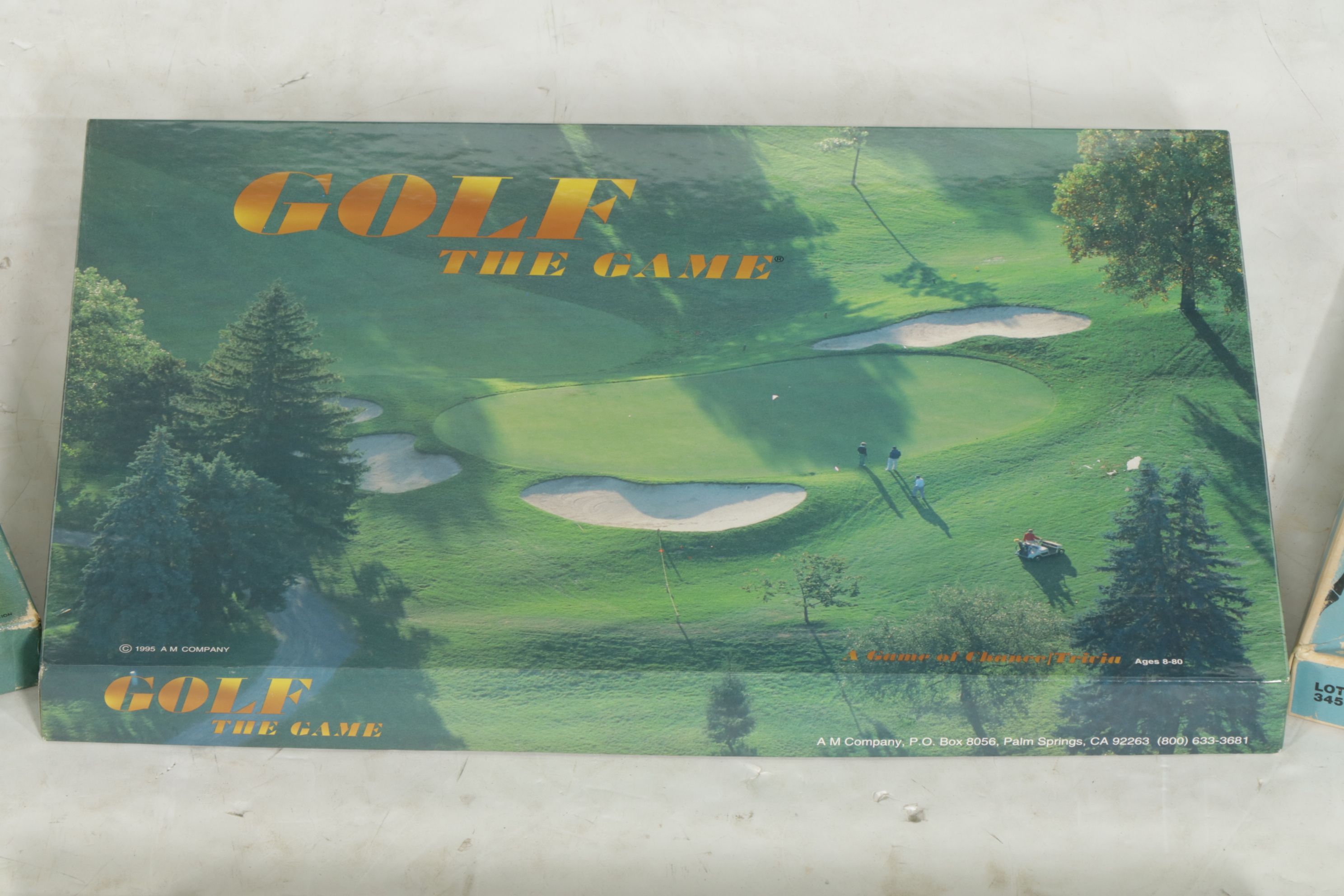 "Golf Mania" and "Golf Tee" with "Birdie Golf" and More Golf Board Games, 1970s