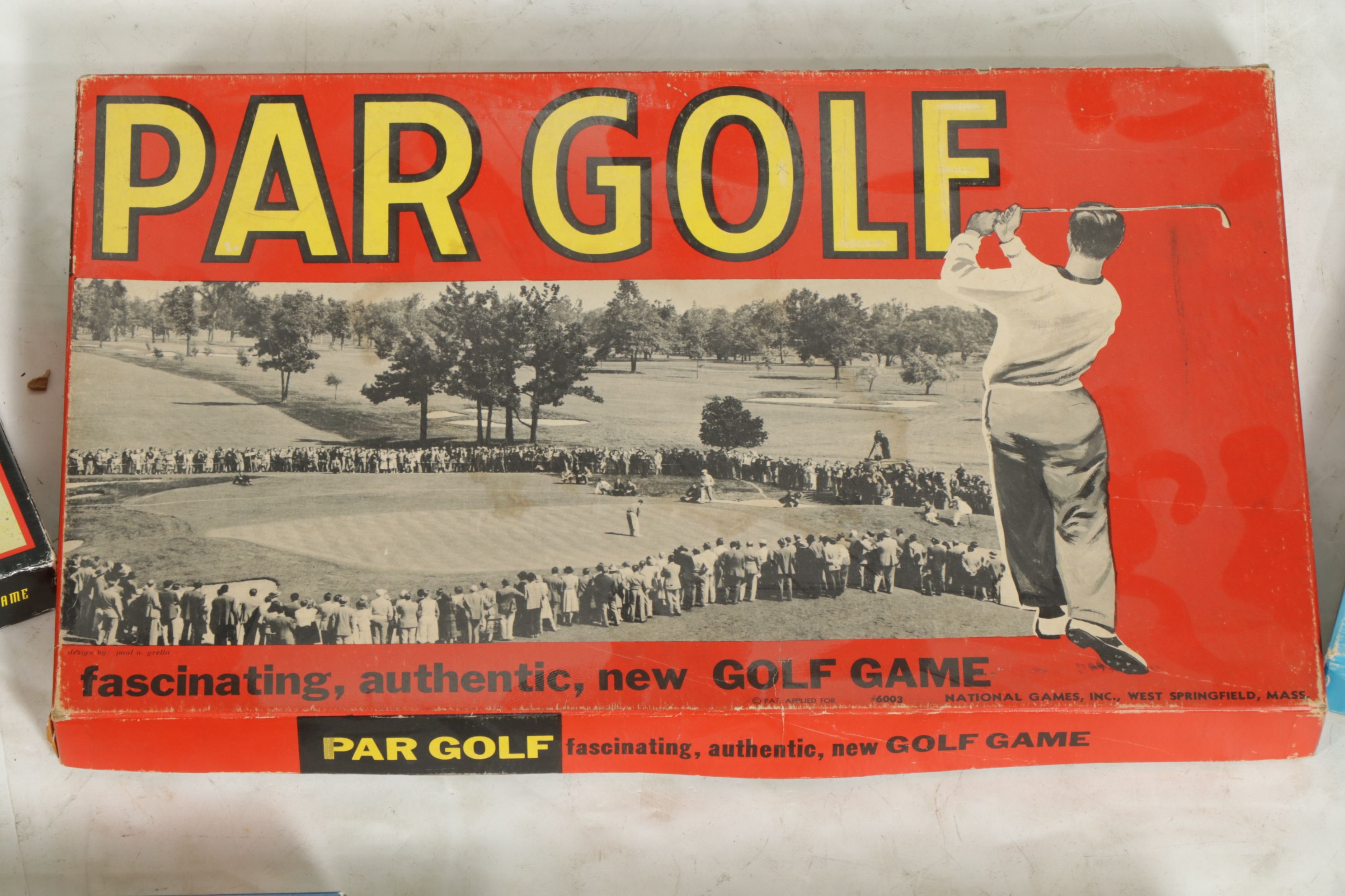 "Golf Mania" and "Golf Tee" with "Birdie Golf" and More Golf Board Games, 1970s