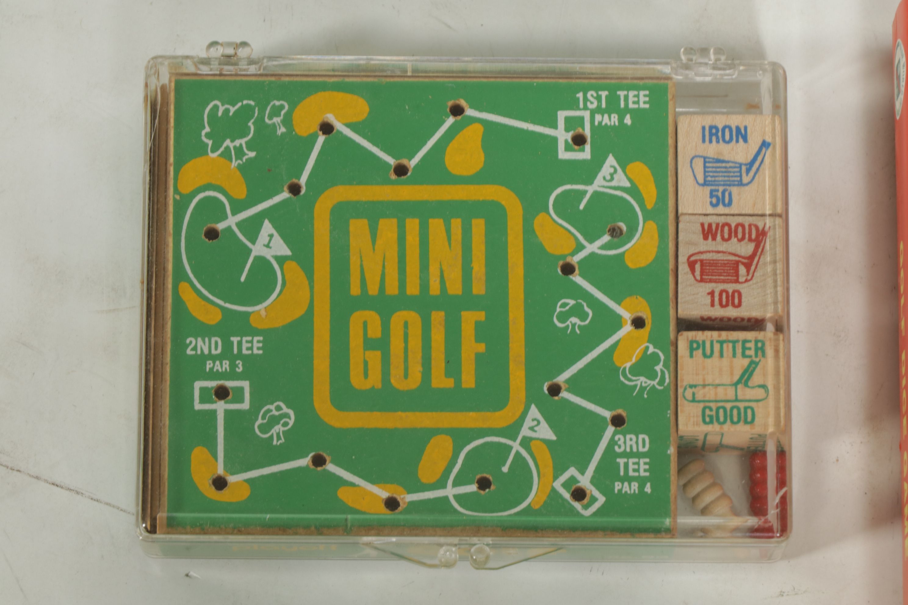"Golf Mania" and "Golf Tee" with "Birdie Golf" and More Golf Board Games, 1970s