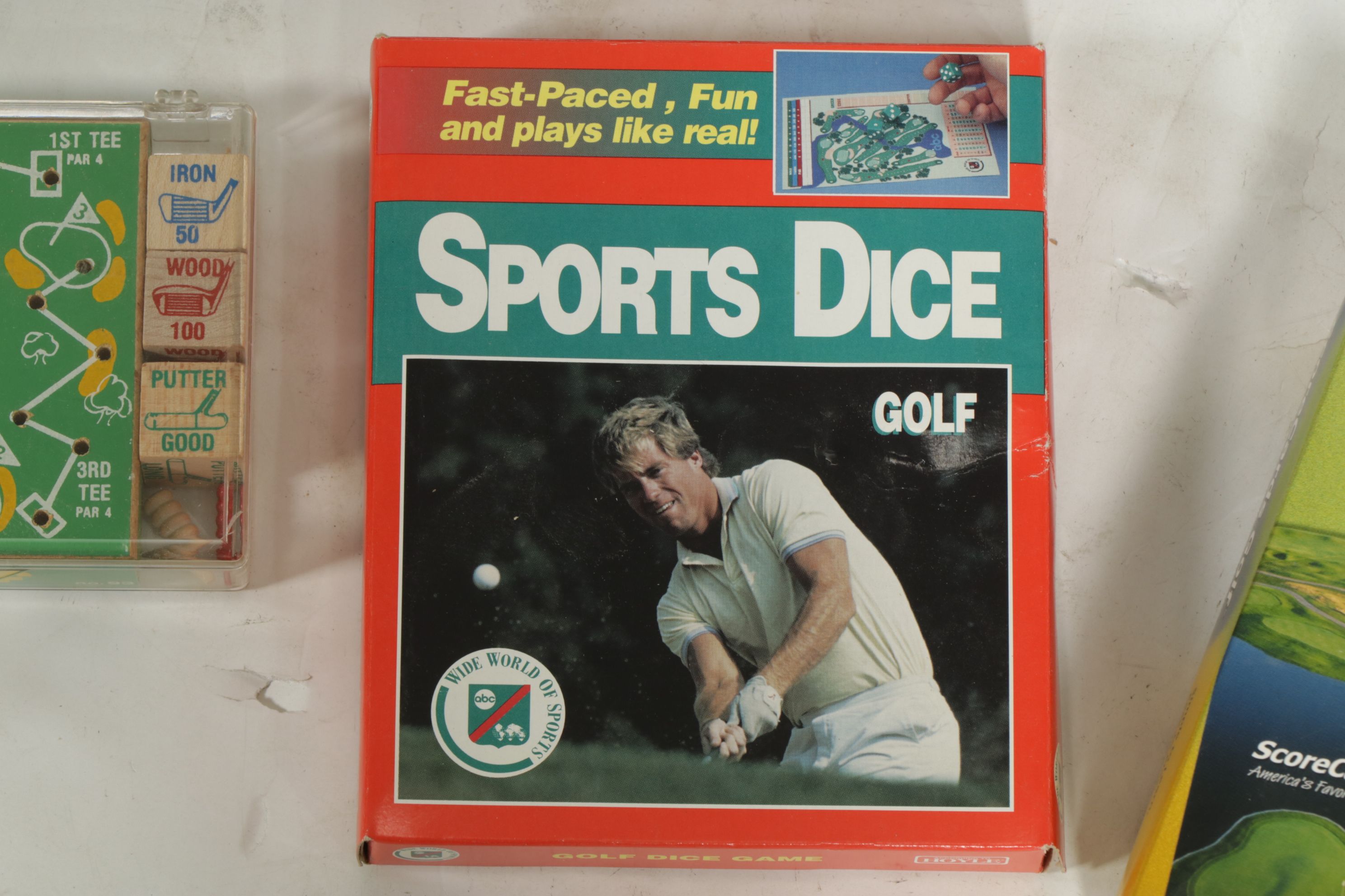 "Golf Mania" and "Golf Tee" with "Birdie Golf" and More Golf Board Games, 1970s