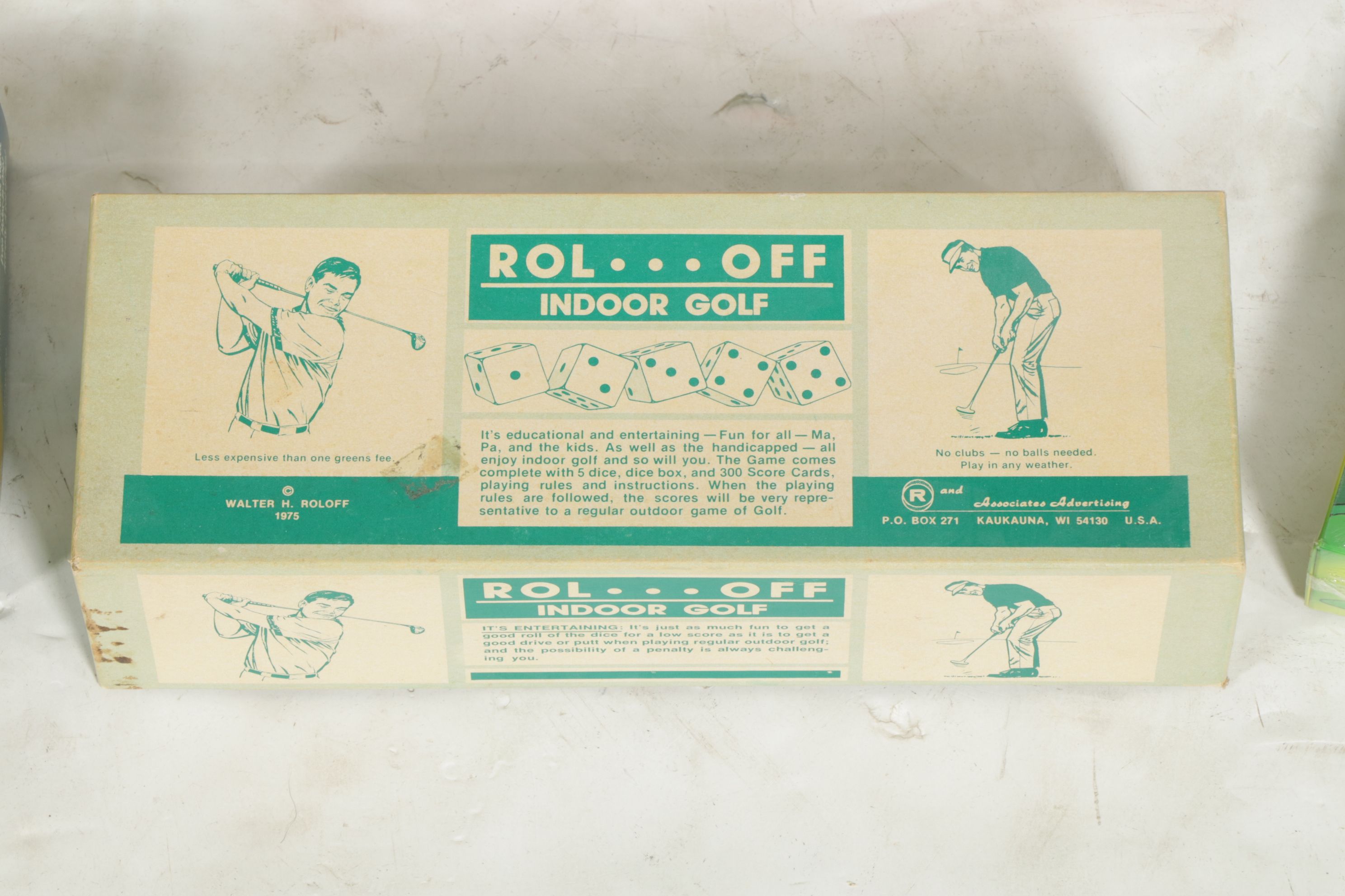 "Golf Mania" and "Golf Tee" with "Birdie Golf" and More Golf Board Games, 1970s