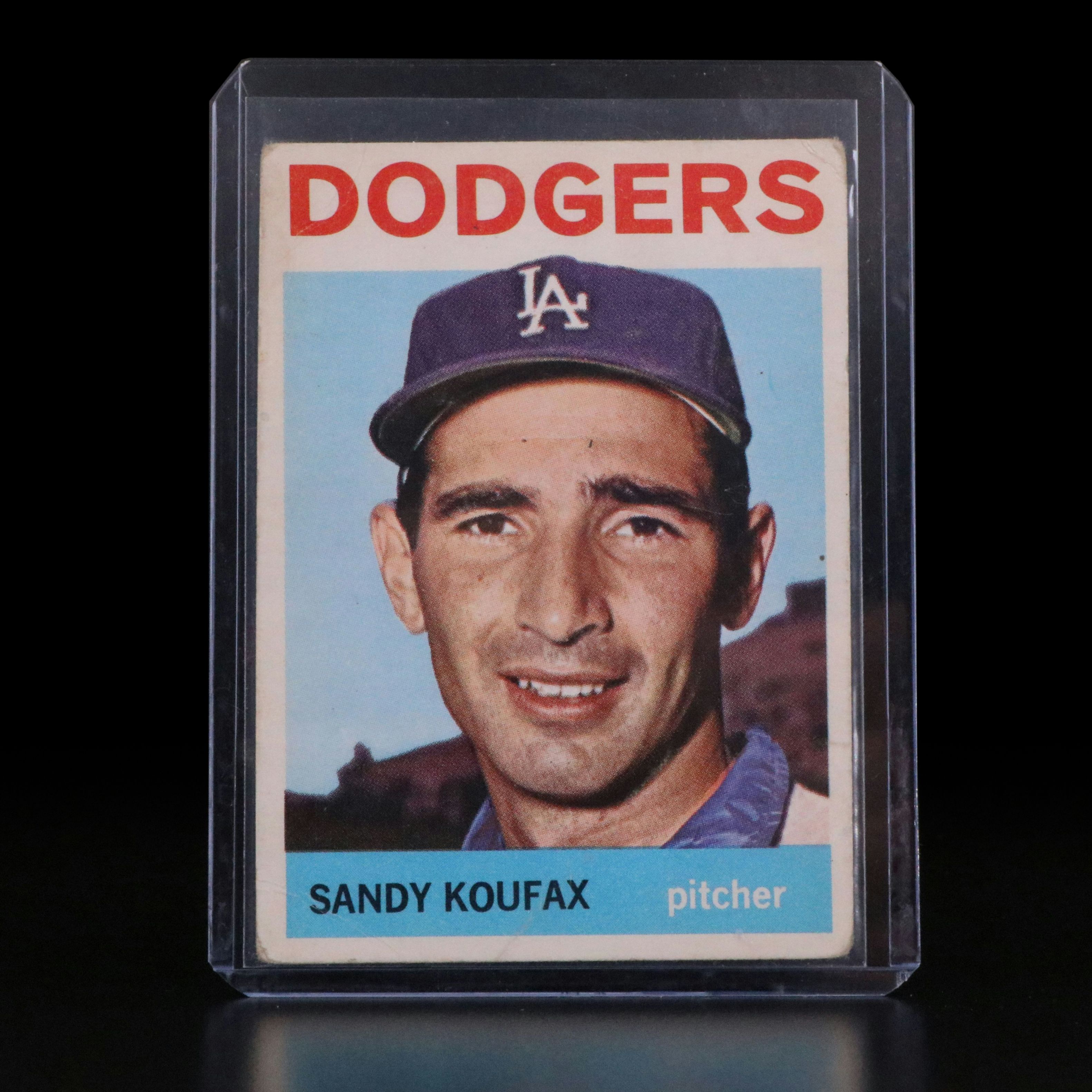 1964 Topps Sandy Koufax Los Angeles Dodgers Baseball Card