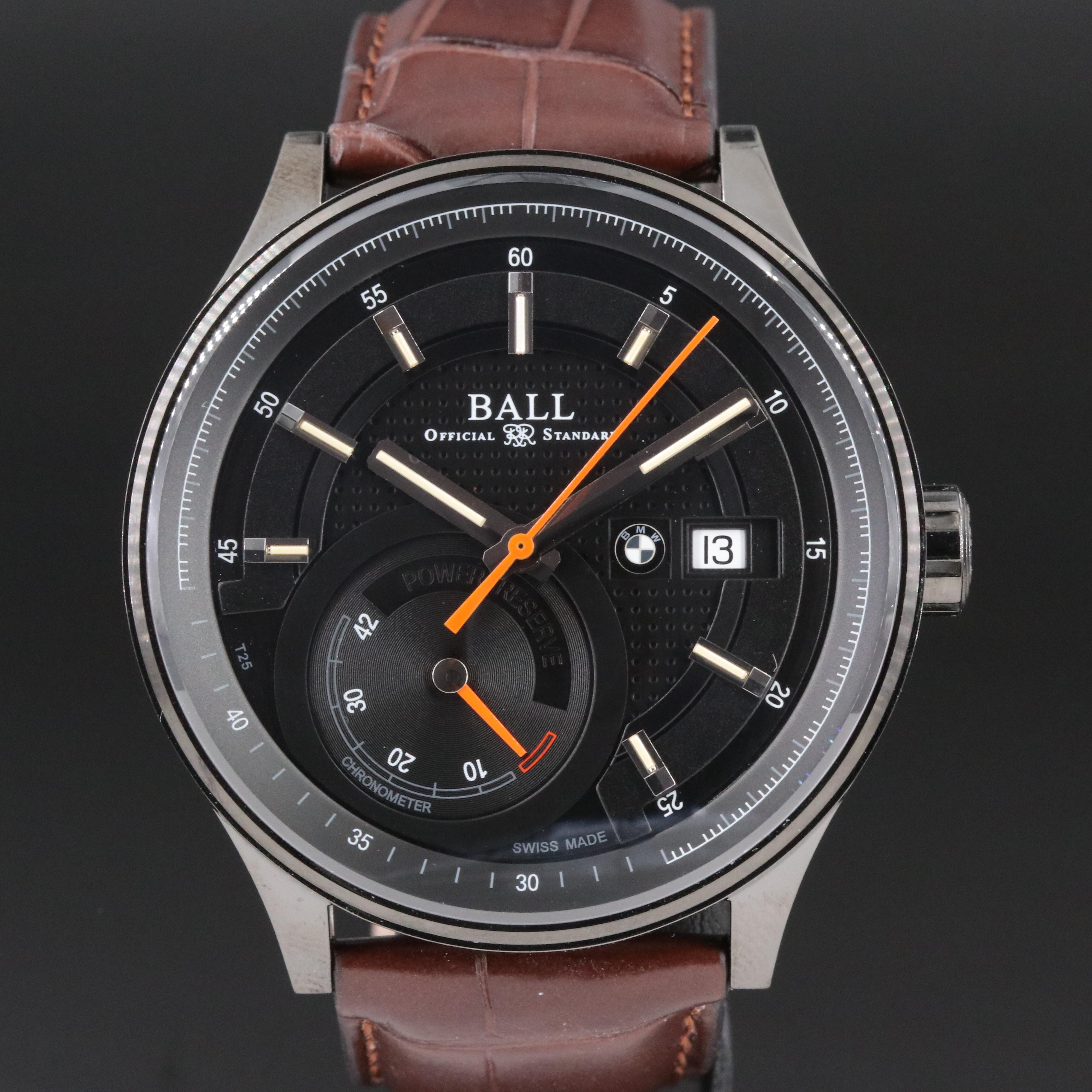 Ball for BMW Power Reserve DLC Steel Watch
