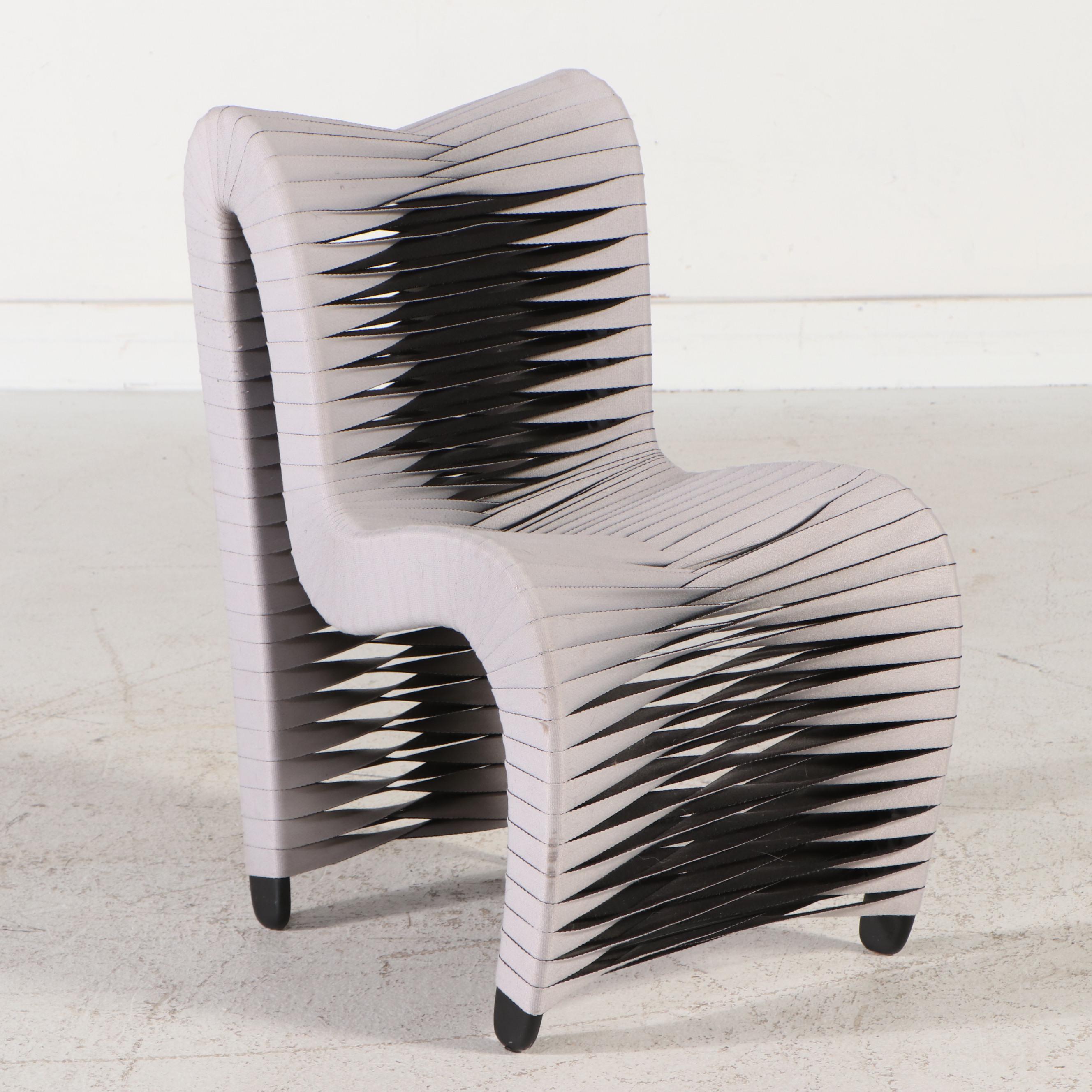 Phillips Collection Contemporary Seat Belt Dining Chair