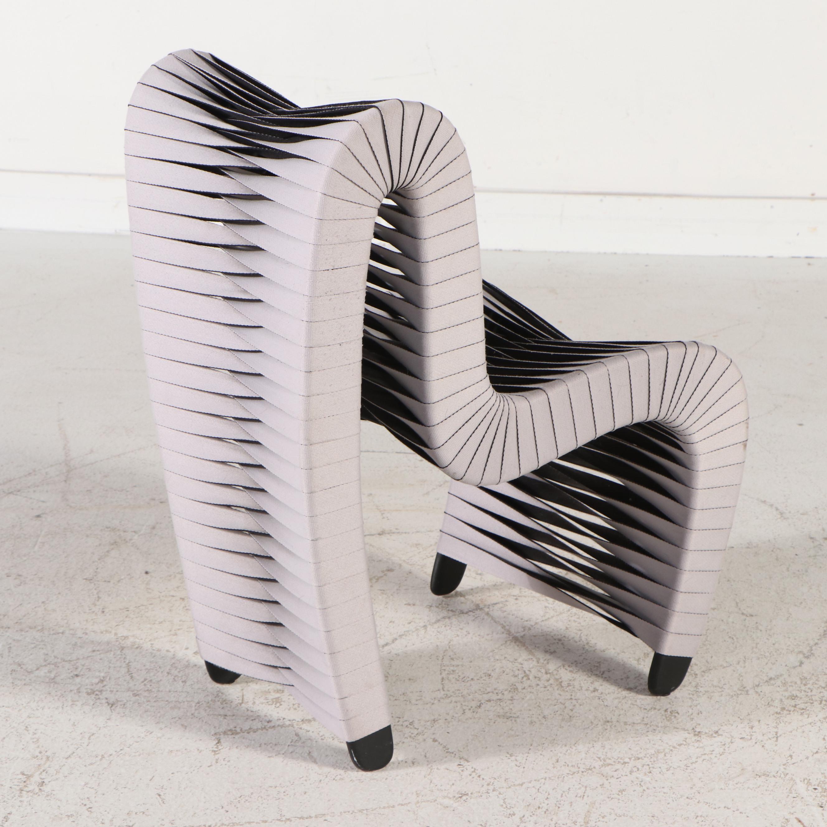 Phillips Collection Contemporary Seat Belt Dining Chair