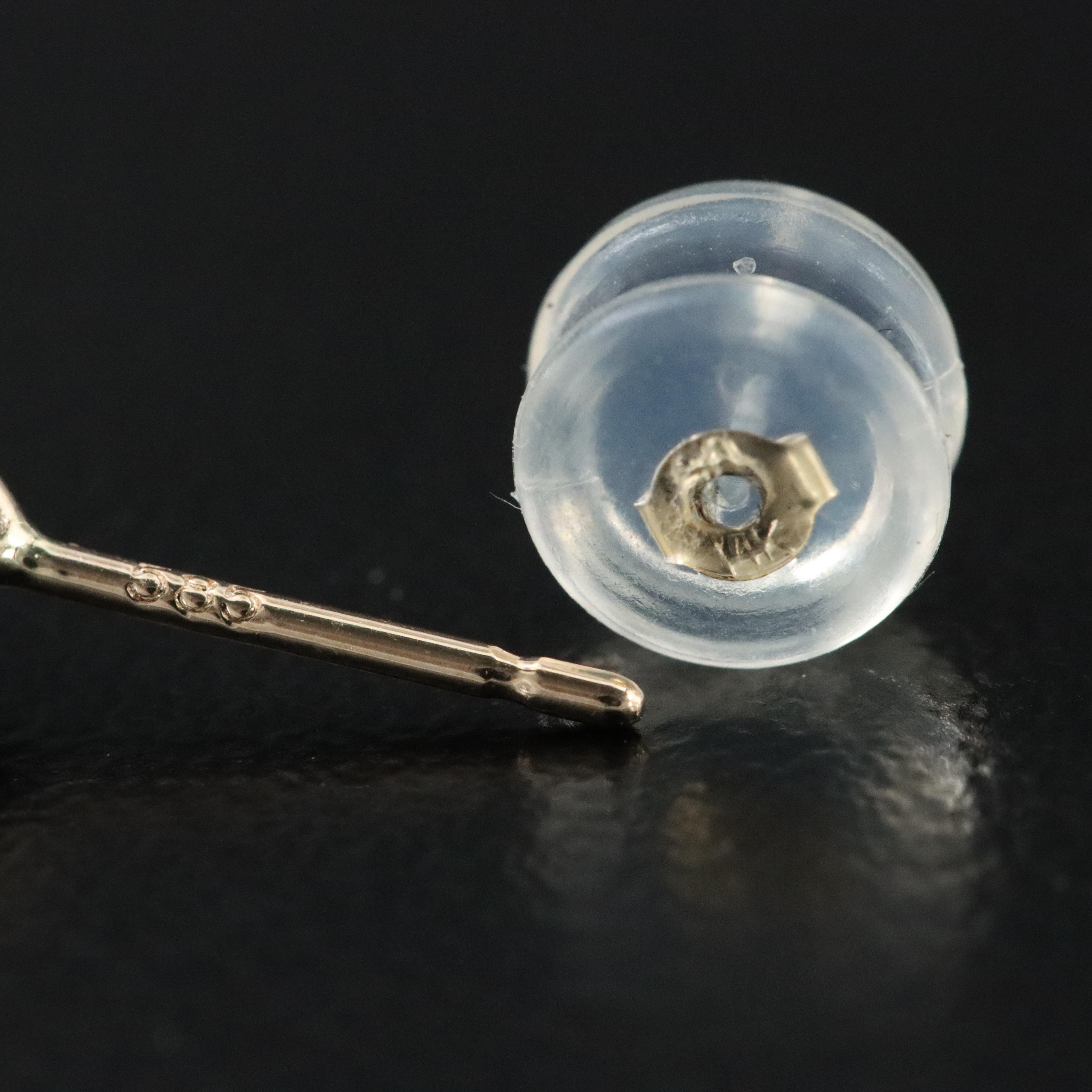 14K 2.03 CTW Lab Grown Diamond Solitaire Earrings