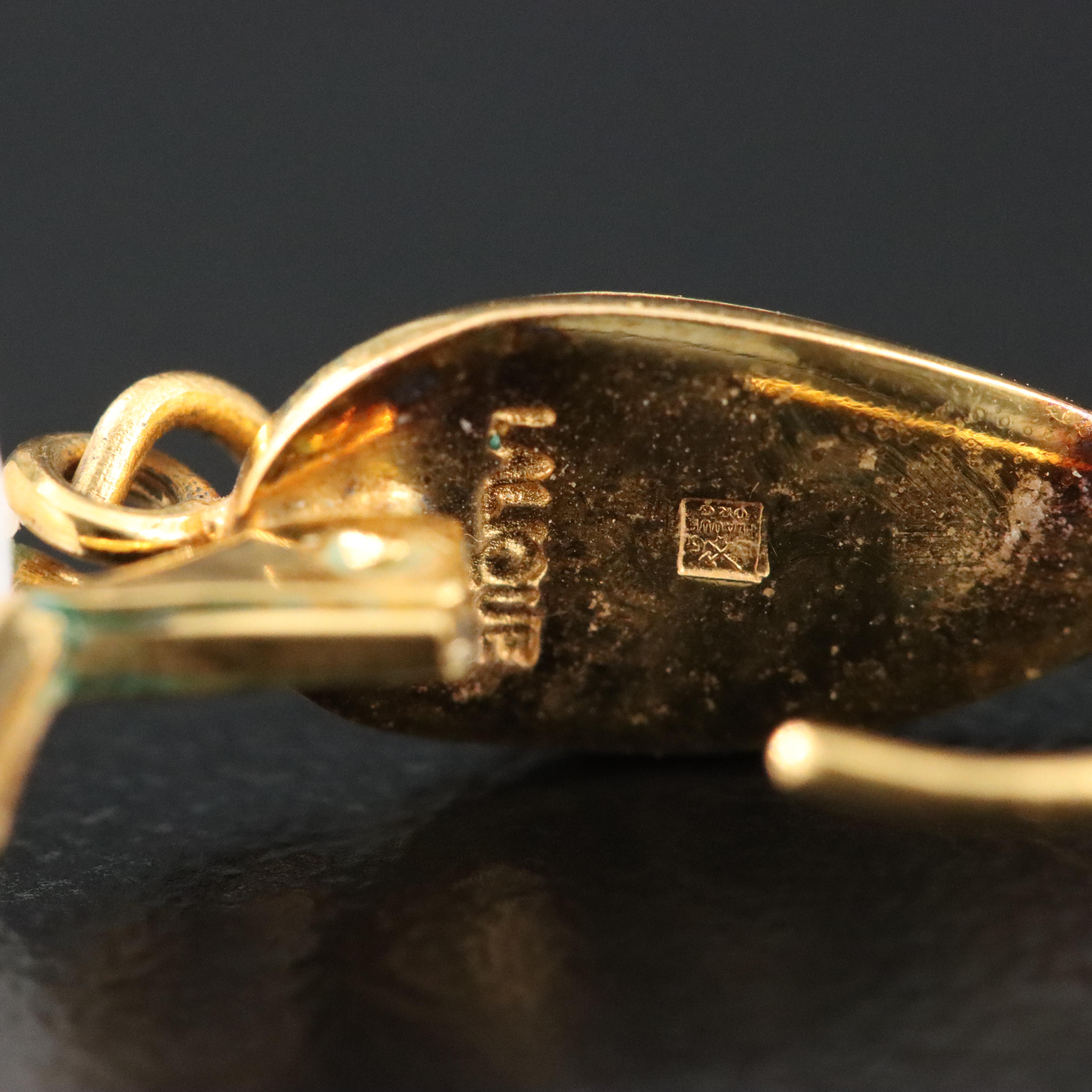 Lalique Glass Crystal Flower Earrings