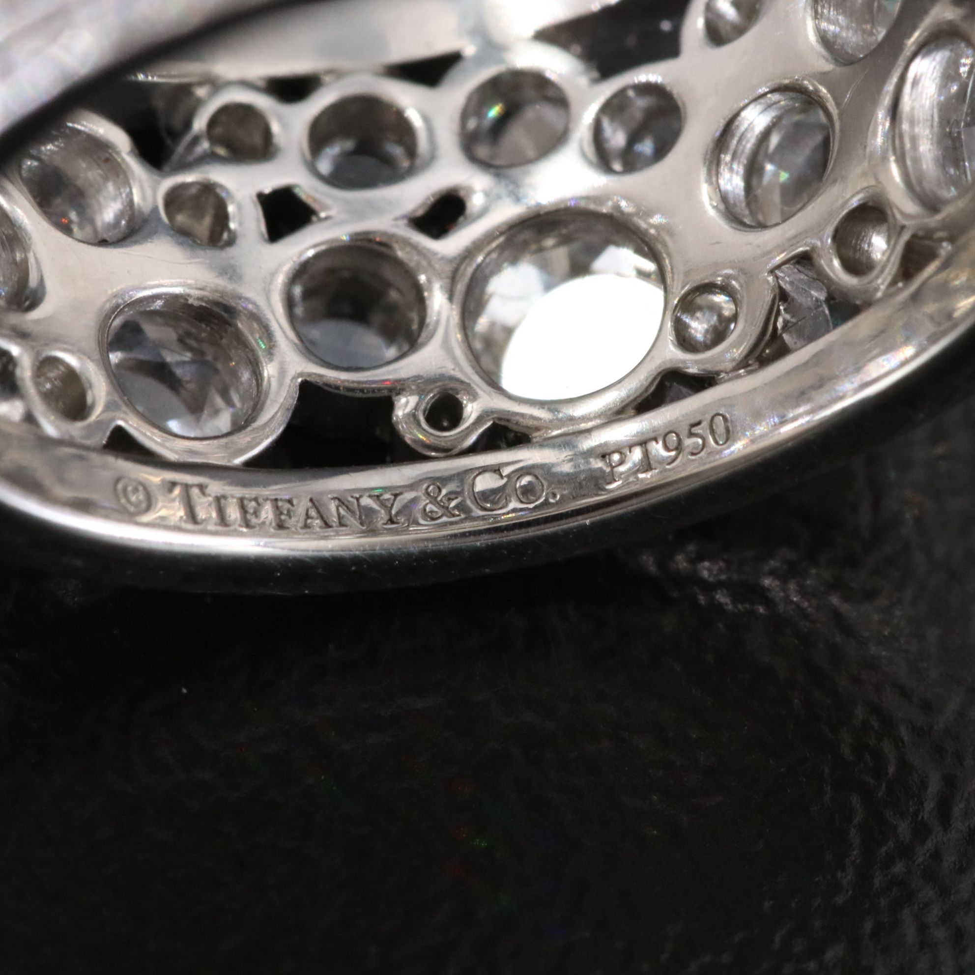 Tiffany & Co. Cobblestone Platinum 2.20 CTW Diamond Eternity Band
