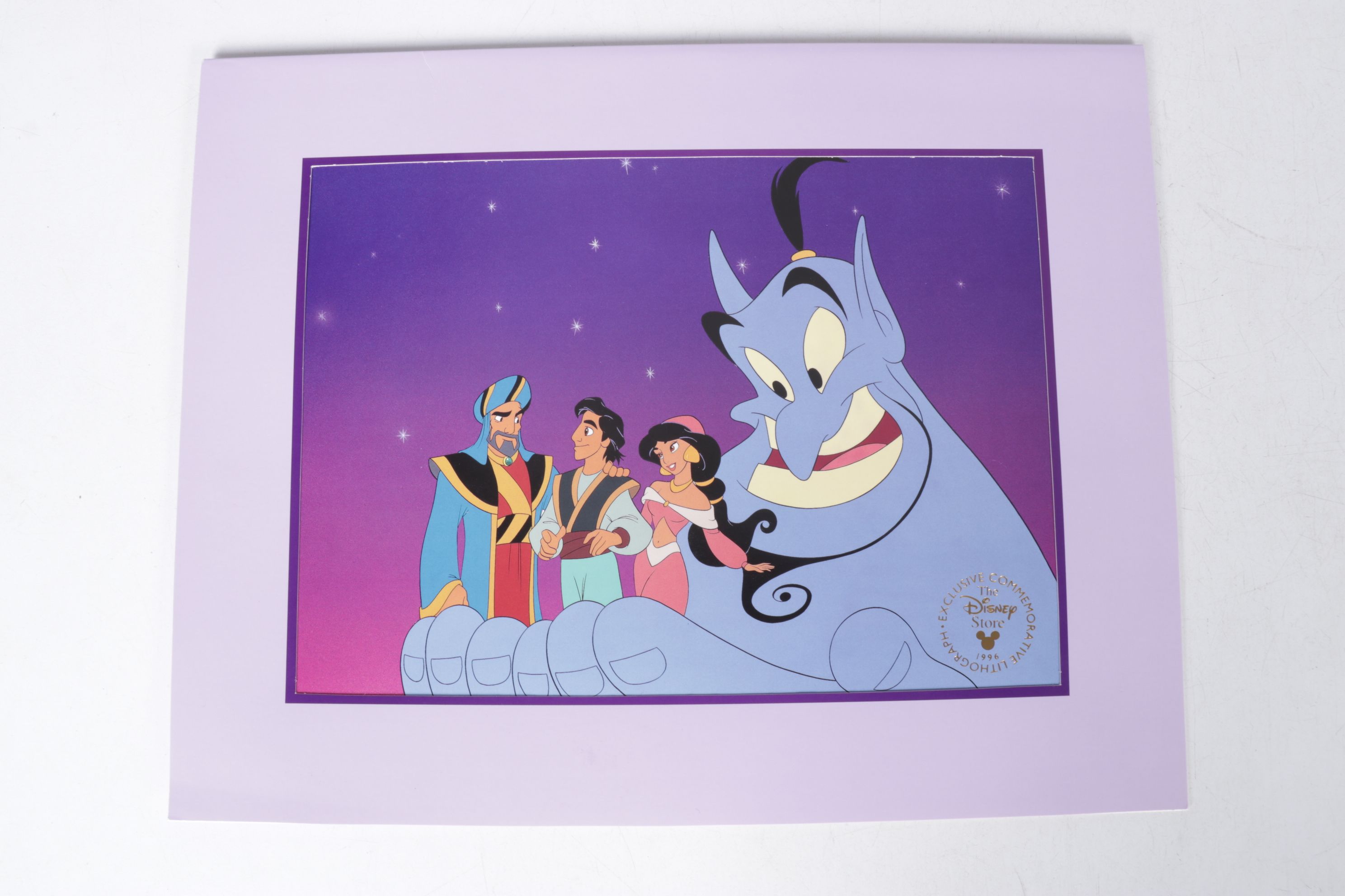 Aladdin, Tarzan & Hunchback of Notre Dame Disney Offset Lithographs