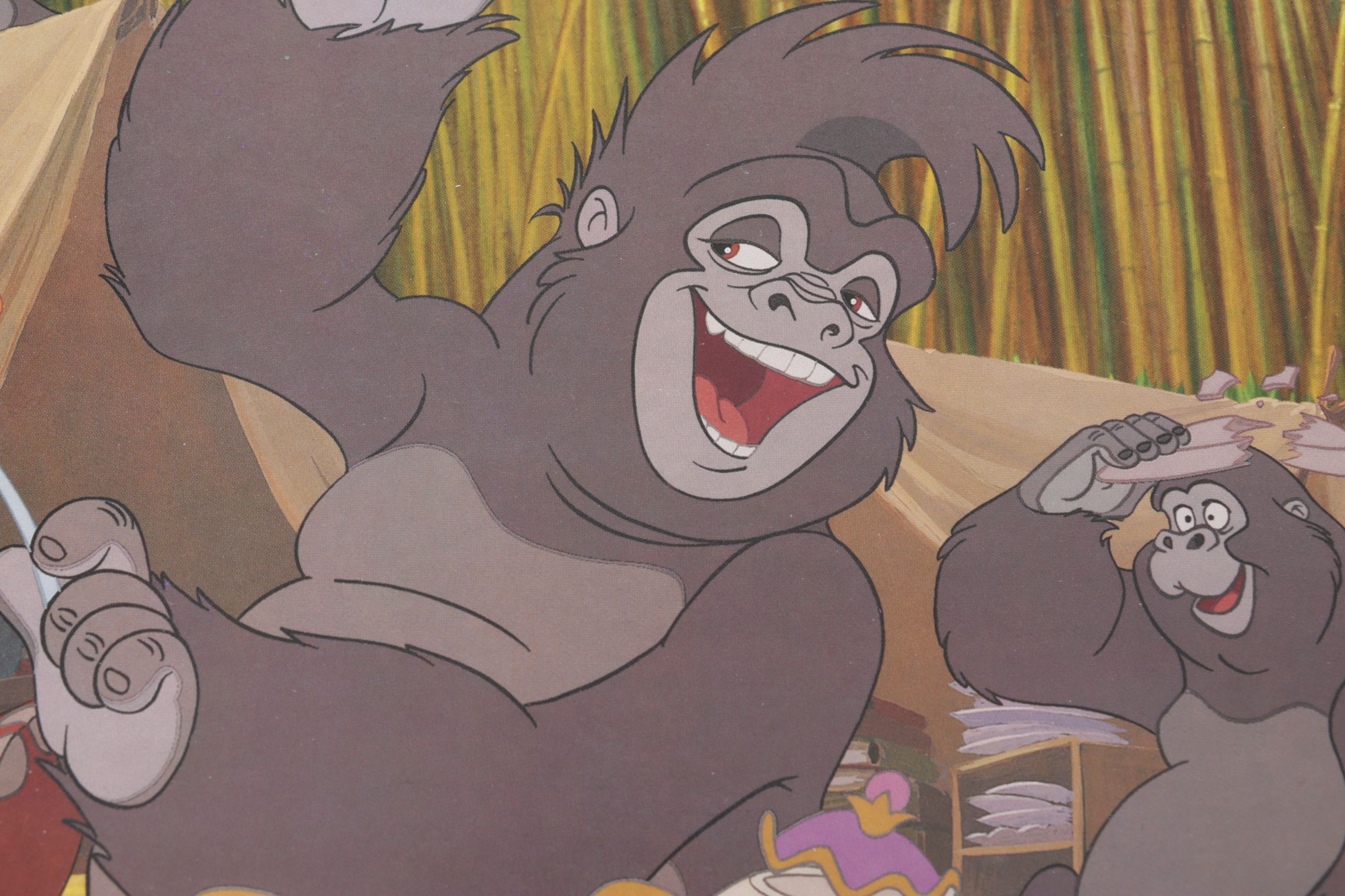 Aladdin, Tarzan & Hunchback of Notre Dame Disney Offset Lithographs