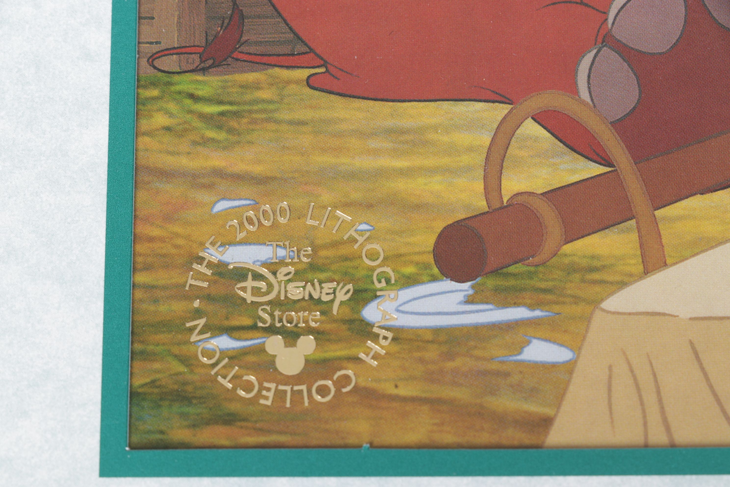 Aladdin, Tarzan & Hunchback of Notre Dame Disney Offset Lithographs