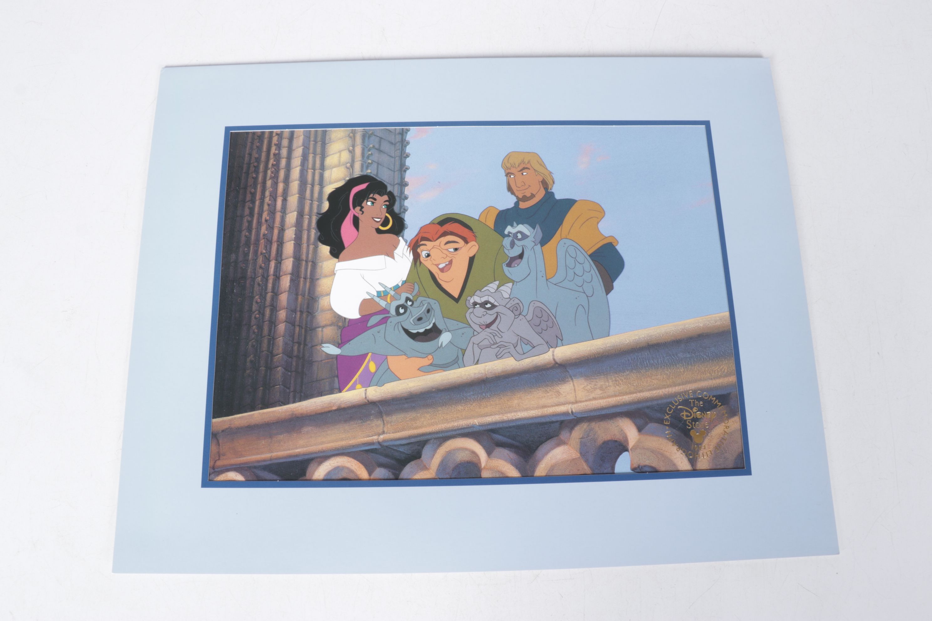Aladdin, Tarzan & Hunchback of Notre Dame Disney Offset Lithographs