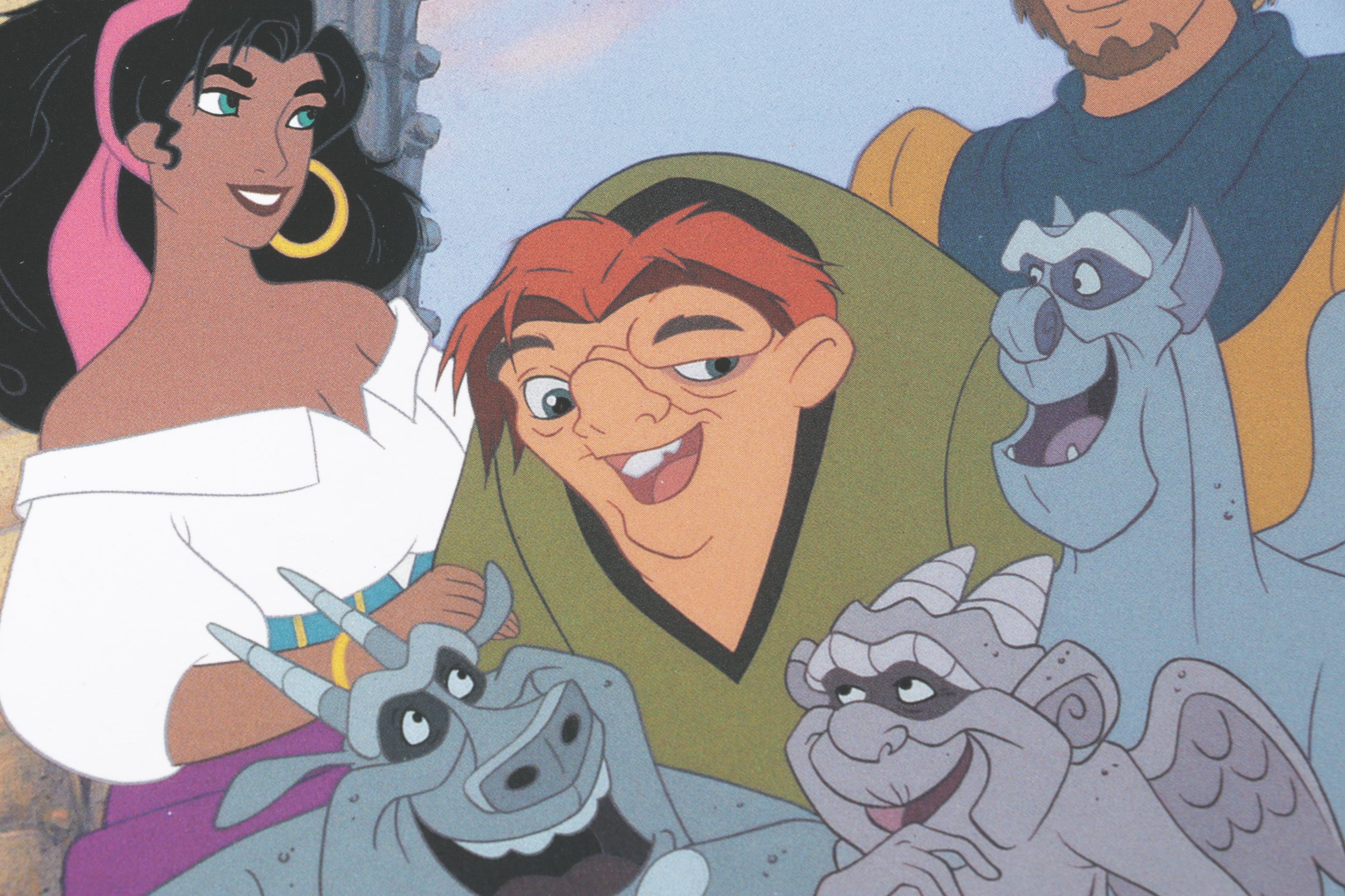 Aladdin, Tarzan & Hunchback of Notre Dame Disney Offset Lithographs