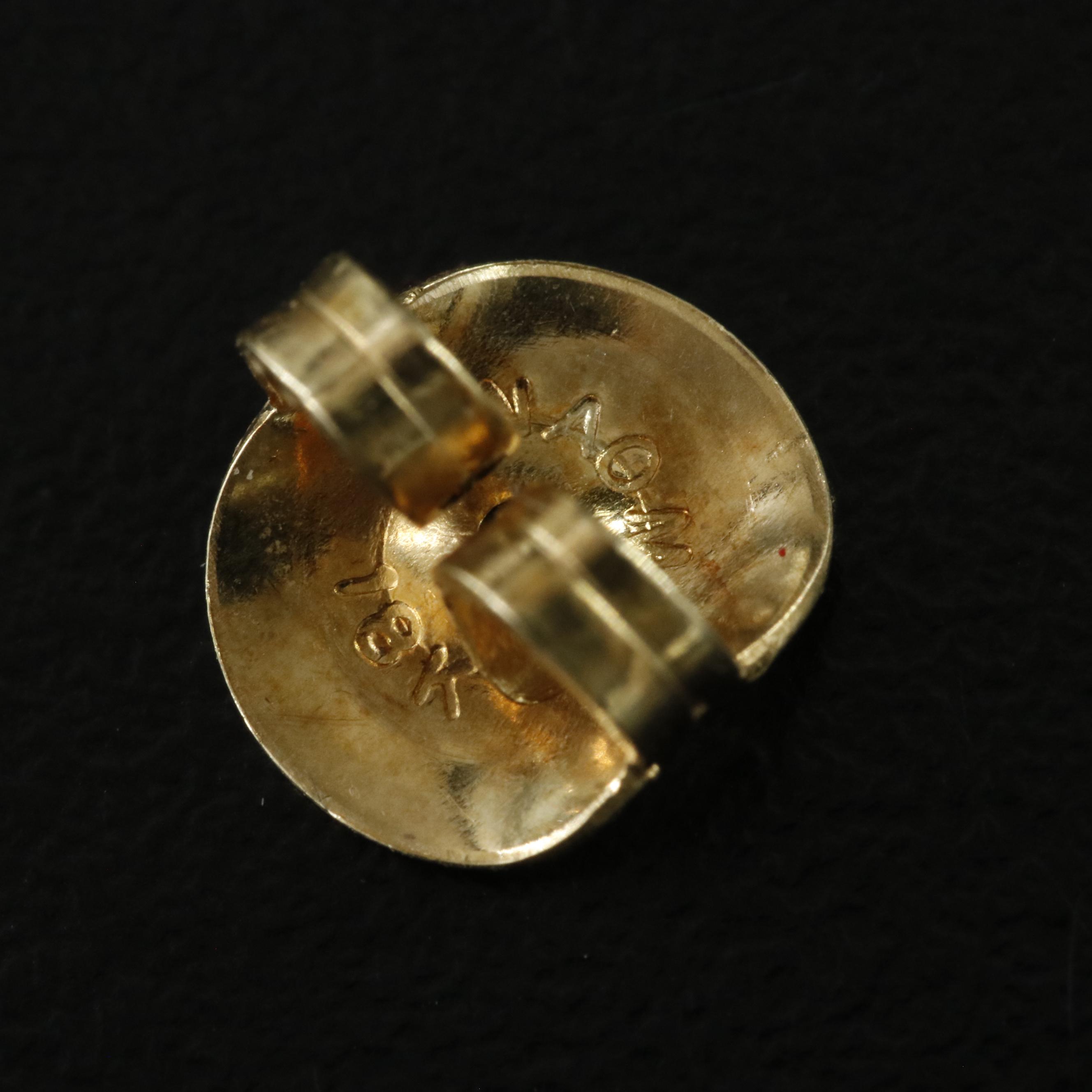 18K 3.53 CTW Diamond Stud Earrings