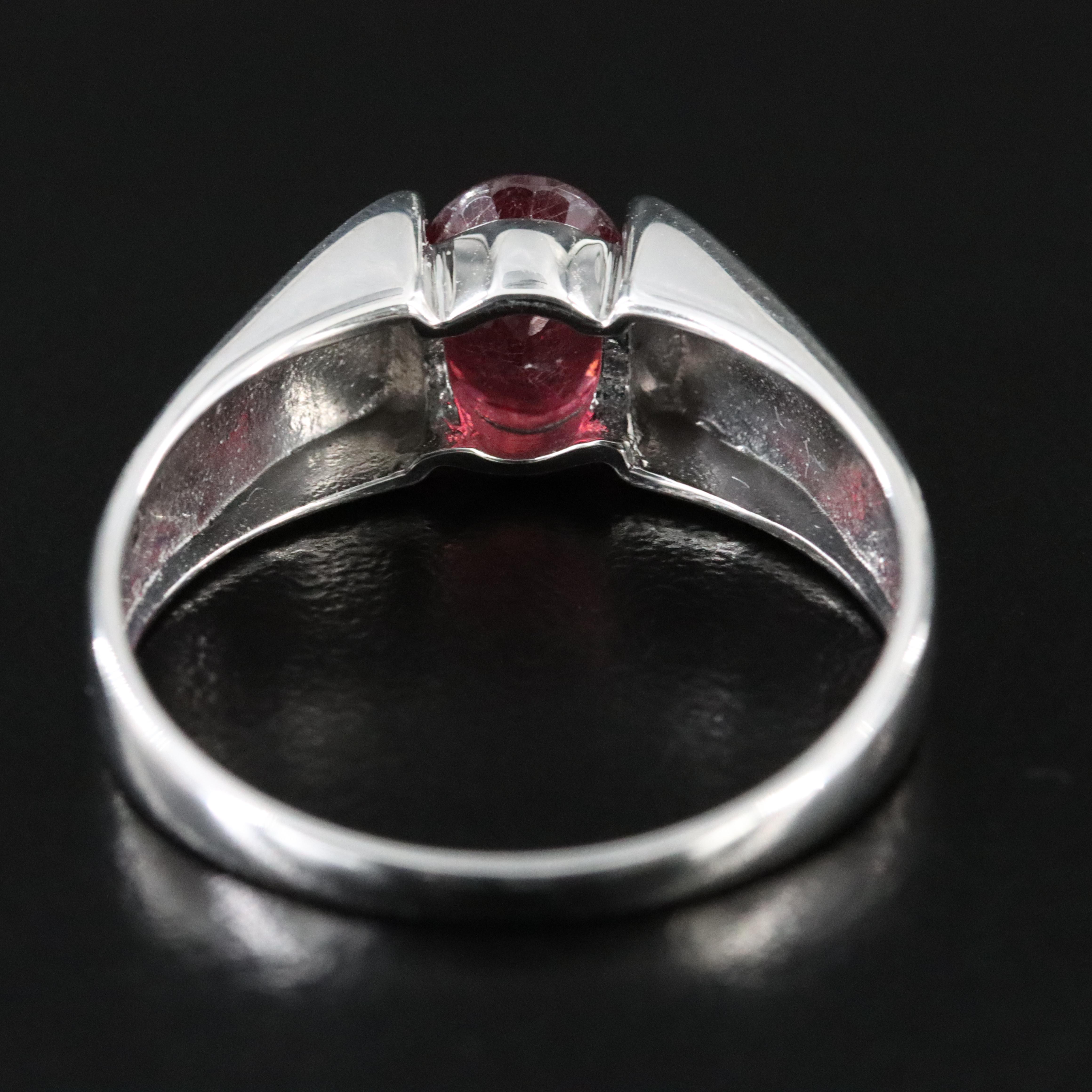 9K Filled Corundum Ring