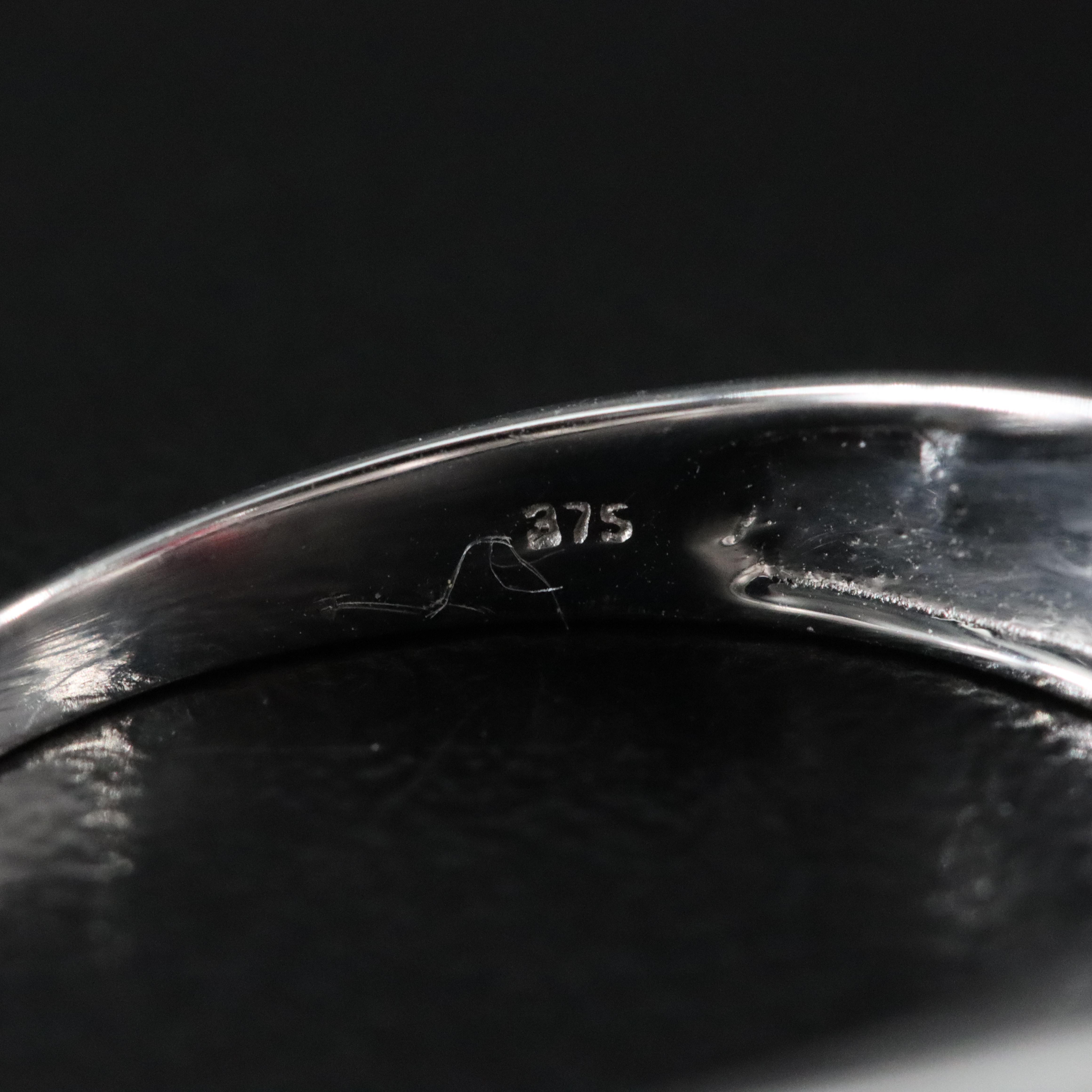 9K Filled Corundum Ring