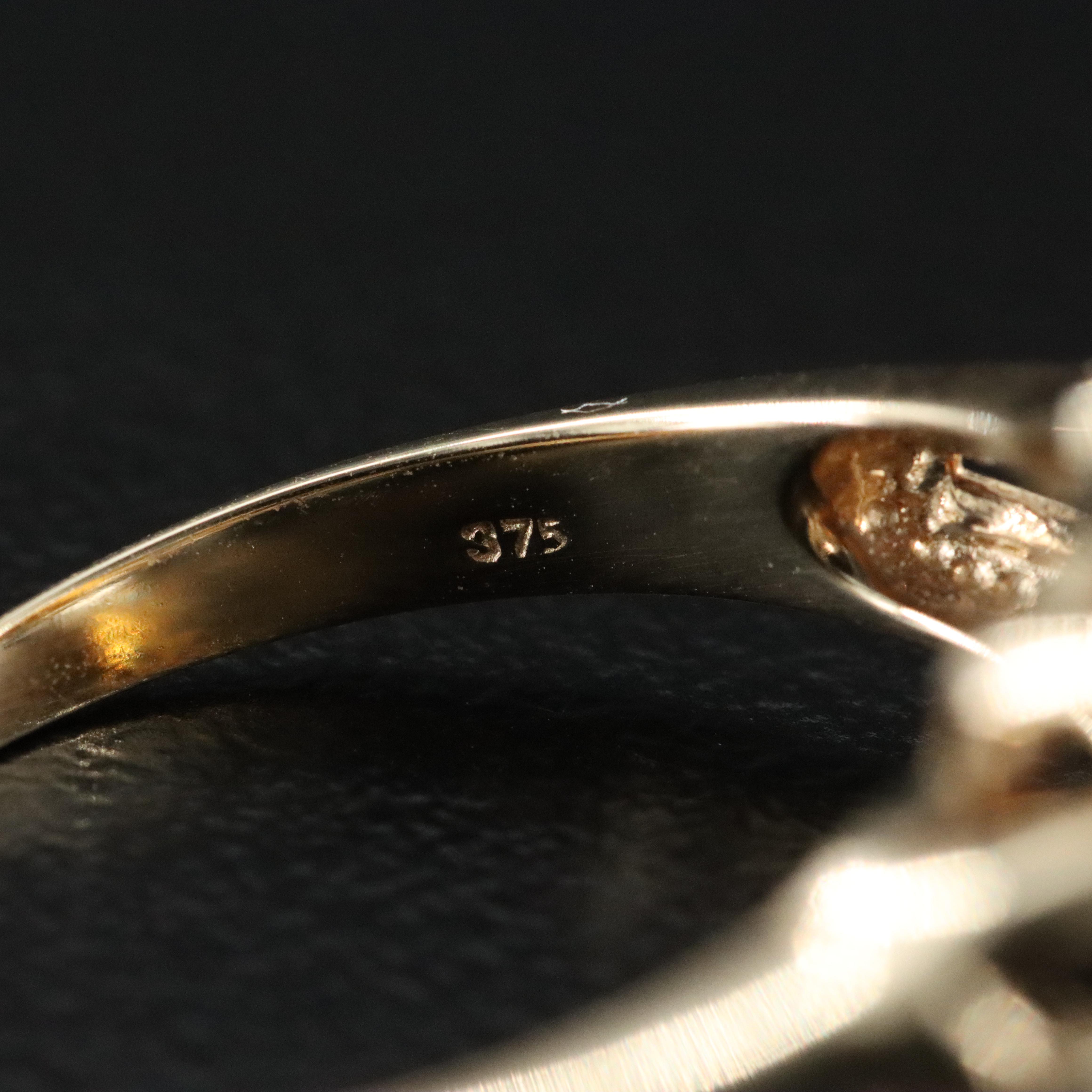 9K Madeira Citrine Ring