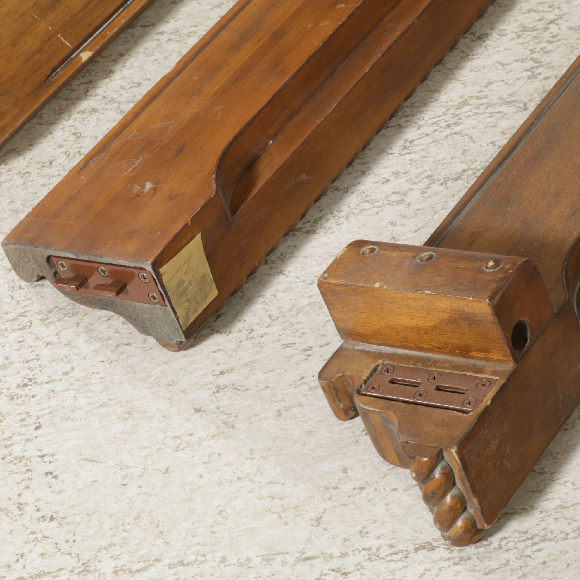 Schnadig Dutch Baroque King Size Bed Frame