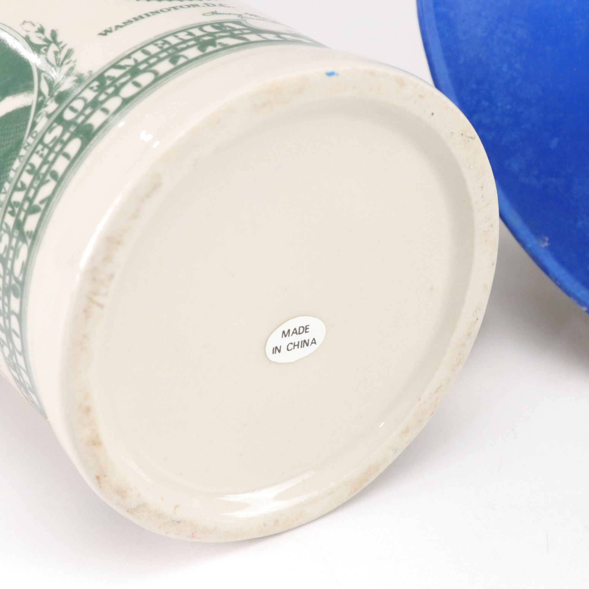 One-Thousand Dollar Bill Mug & Other Americana Collectibles