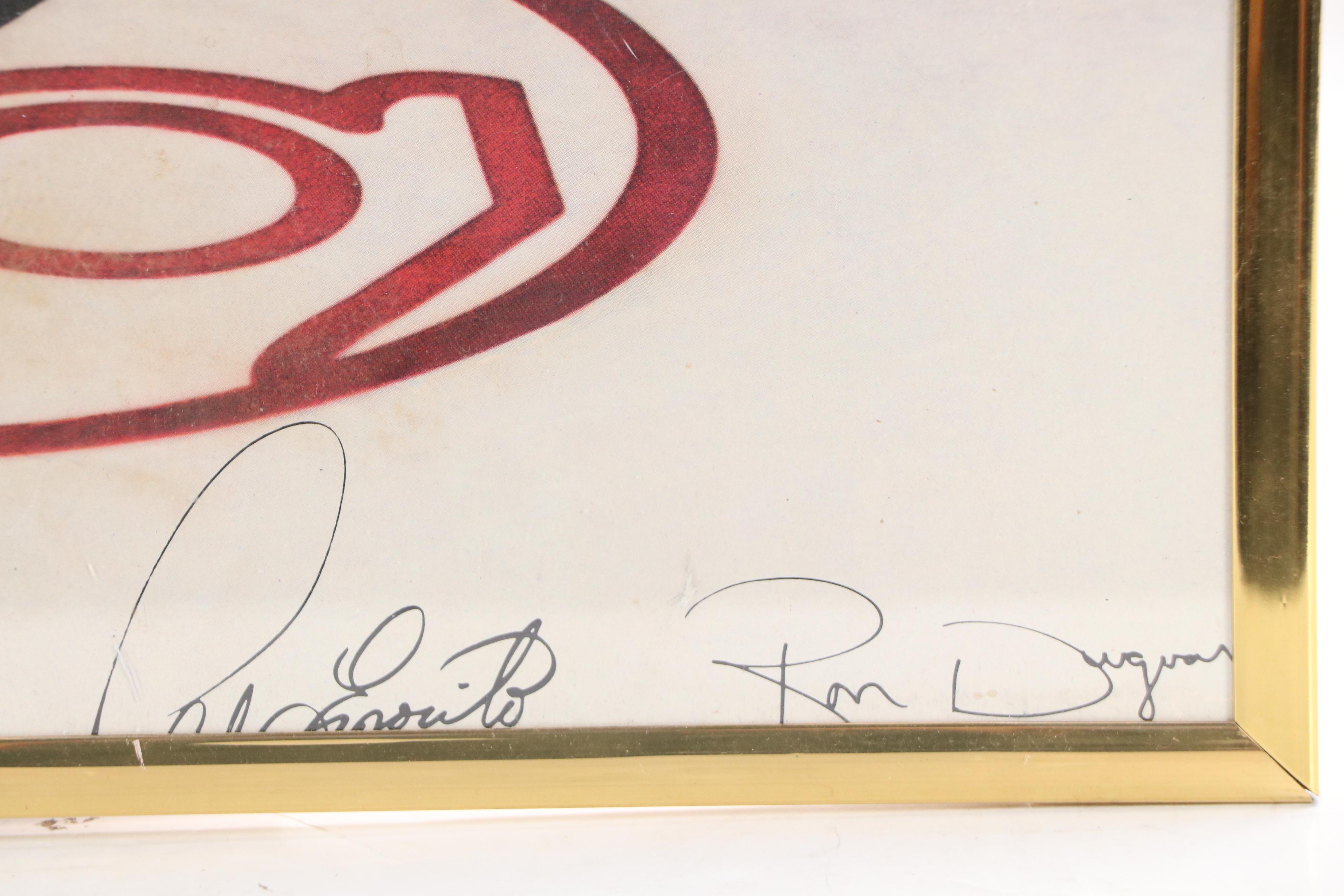 Sasson Jeans Advertisement With New York Rangers Hockey Team, Circa 1980