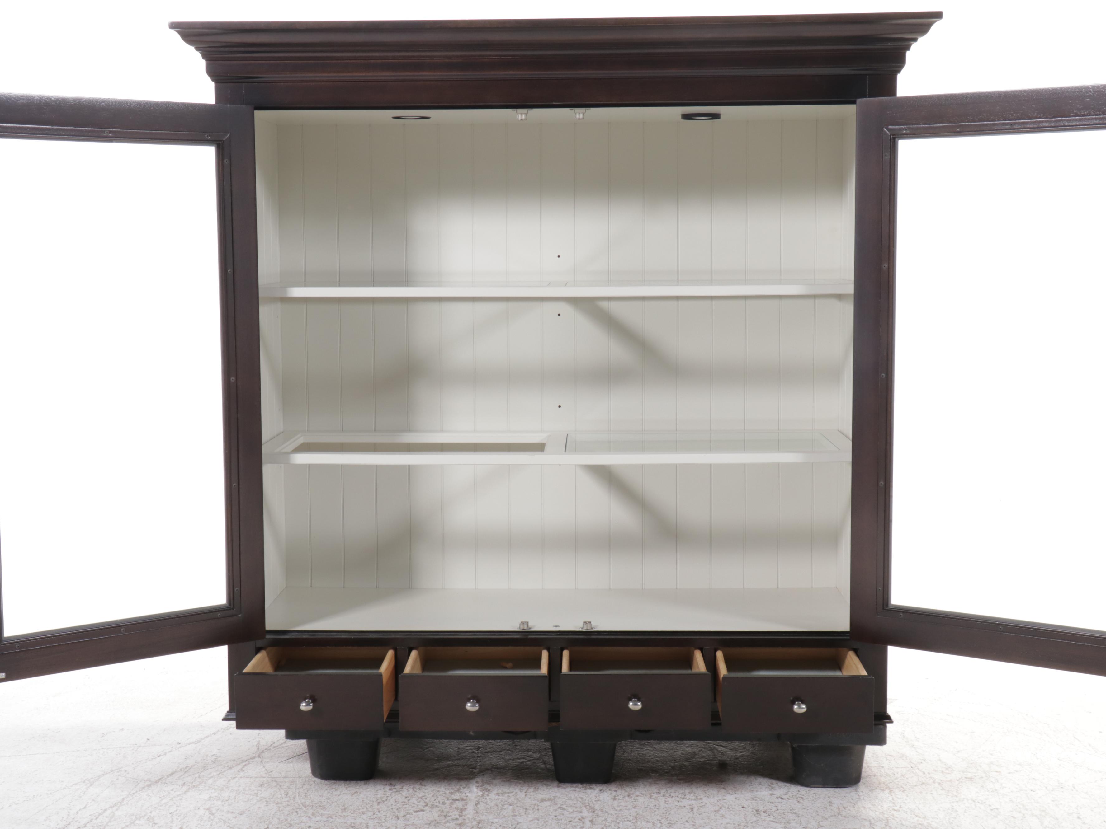 Martha Stewart Signature and Bernhardt "Lily Pond" China Cabinet