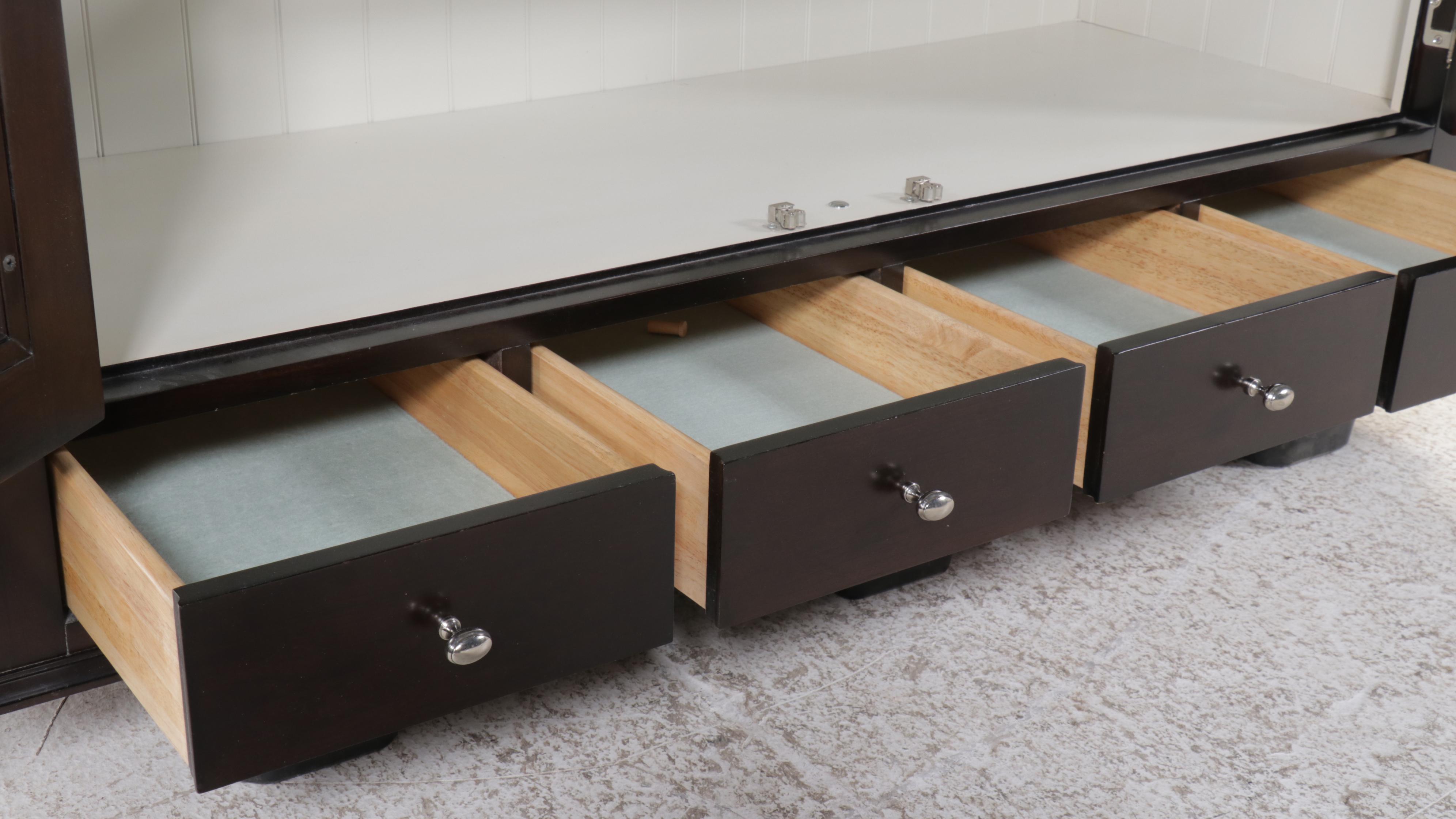 Martha Stewart Signature and Bernhardt "Lily Pond" China Cabinet