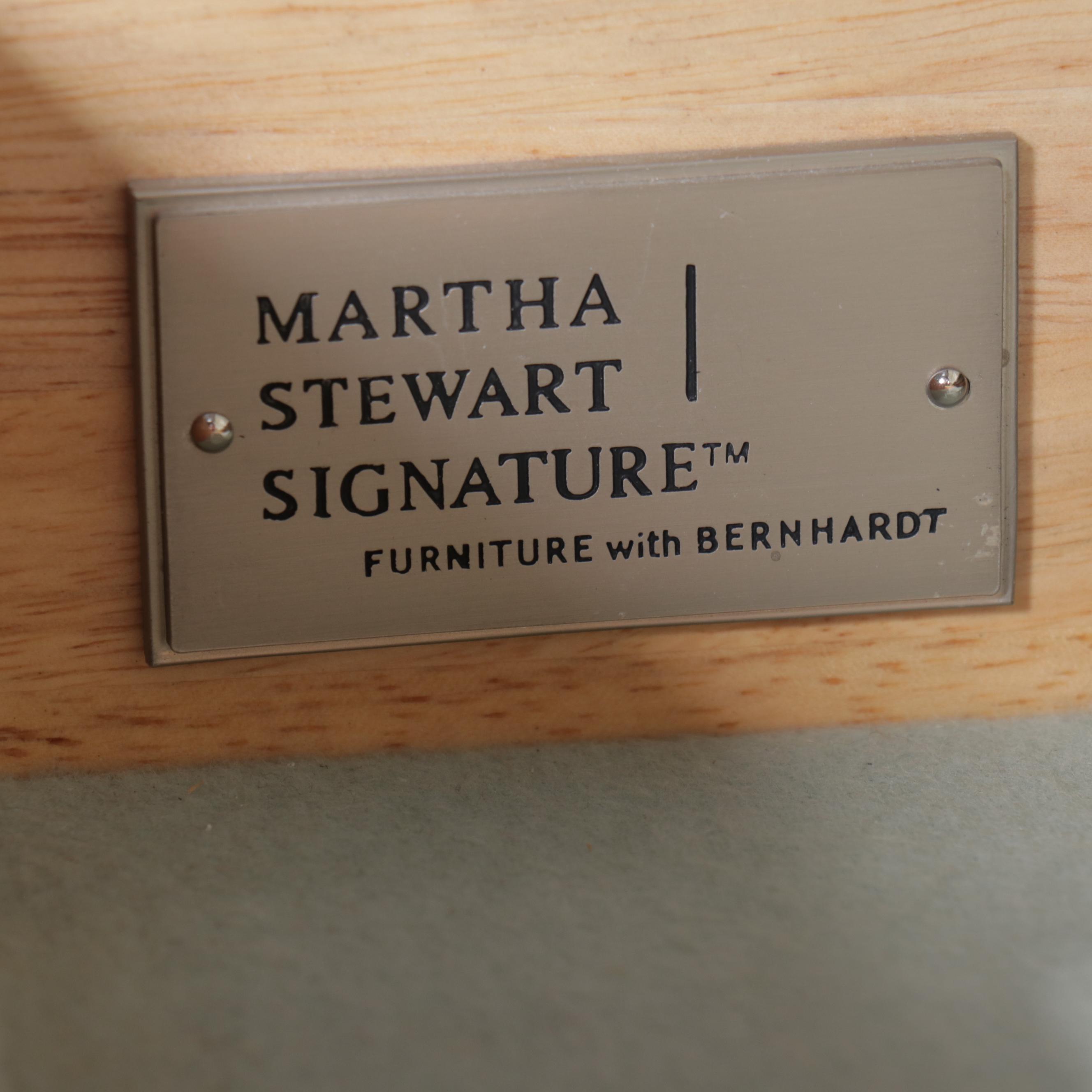 Martha Stewart Signature and Bernhardt "Lily Pond" China Cabinet