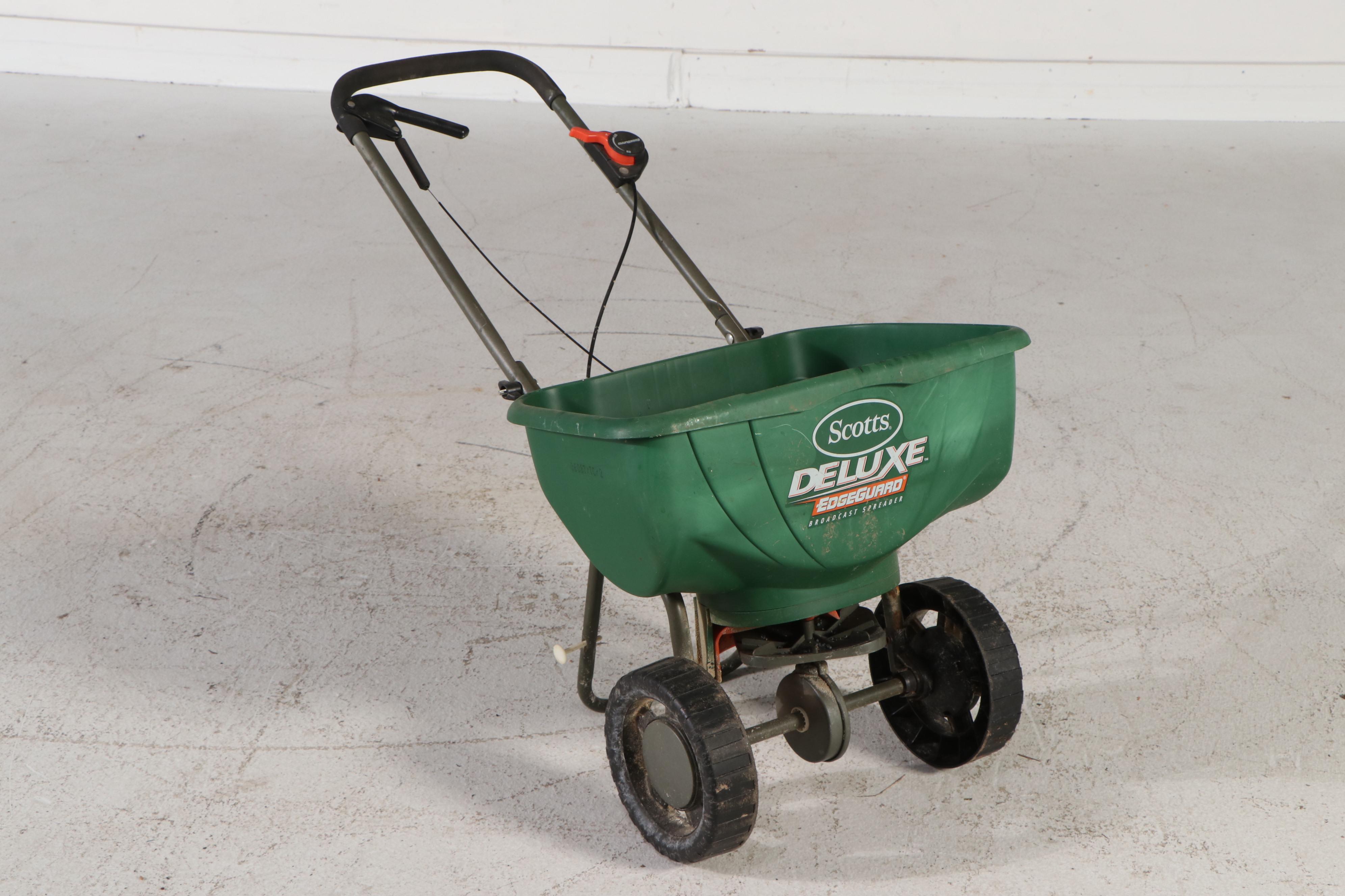 Scotts Broadcast Seeder, Wagon, Hoses and More Outdoor Tools