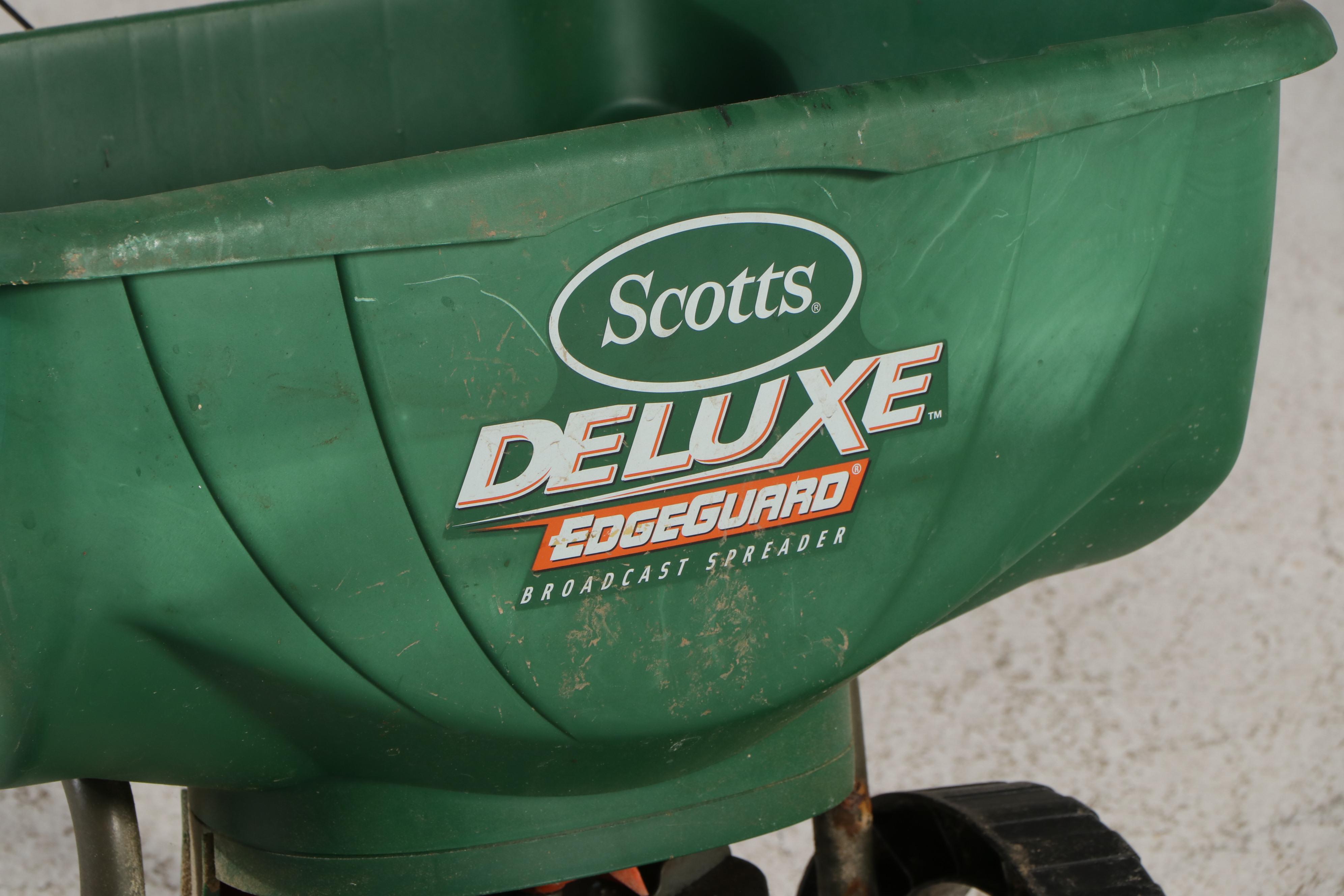 Scotts Broadcast Seeder, Wagon, Hoses and More Outdoor Tools