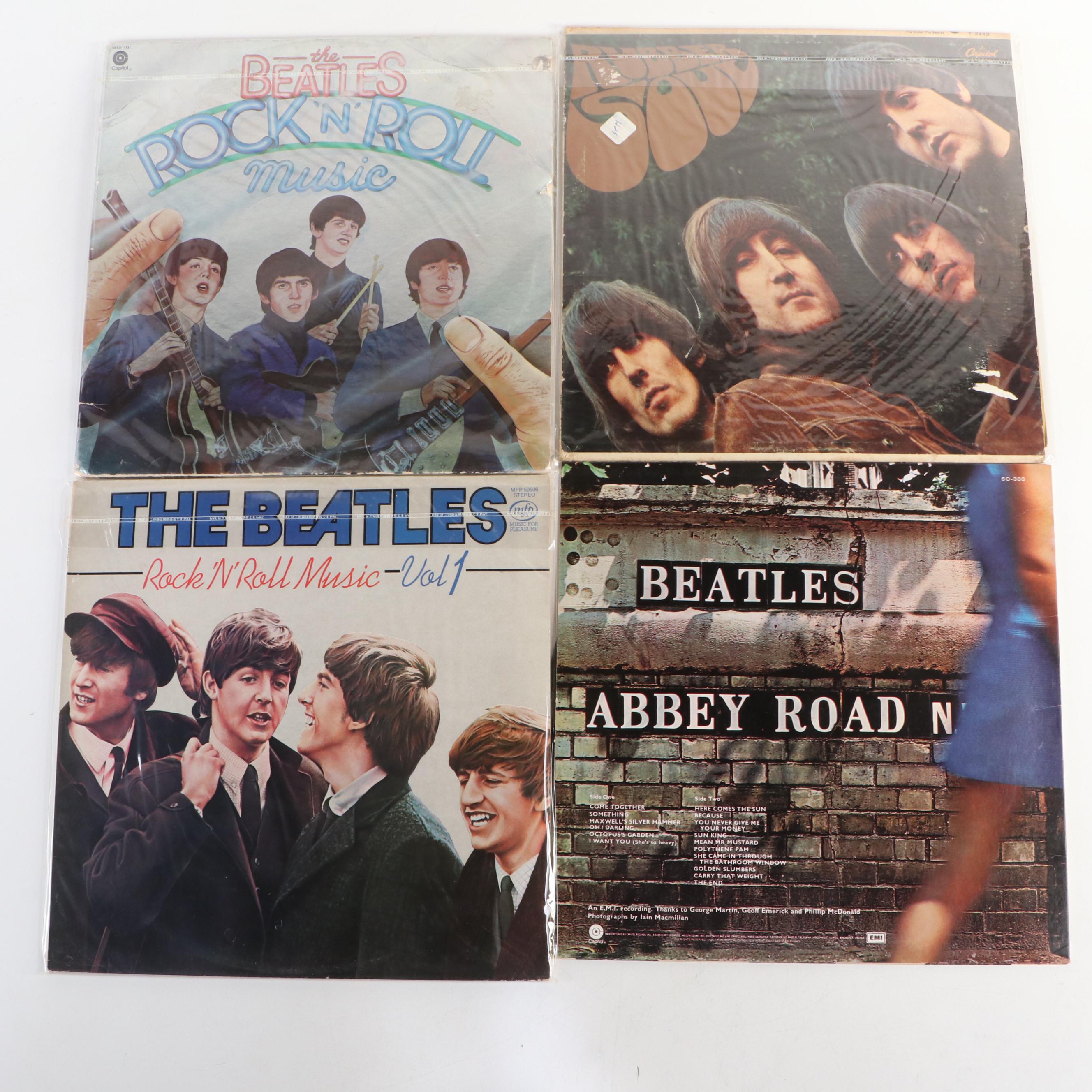 The Beatles "Something New", "Abbey Road", "White Album", More Vinyl Records