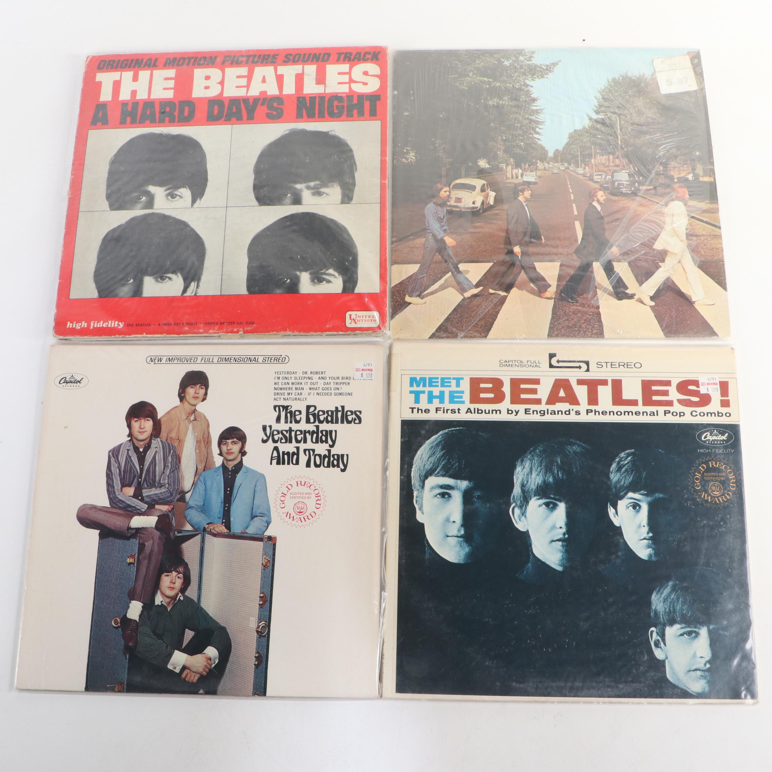 The Beatles "Something New", "Abbey Road", "White Album", More Vinyl Records