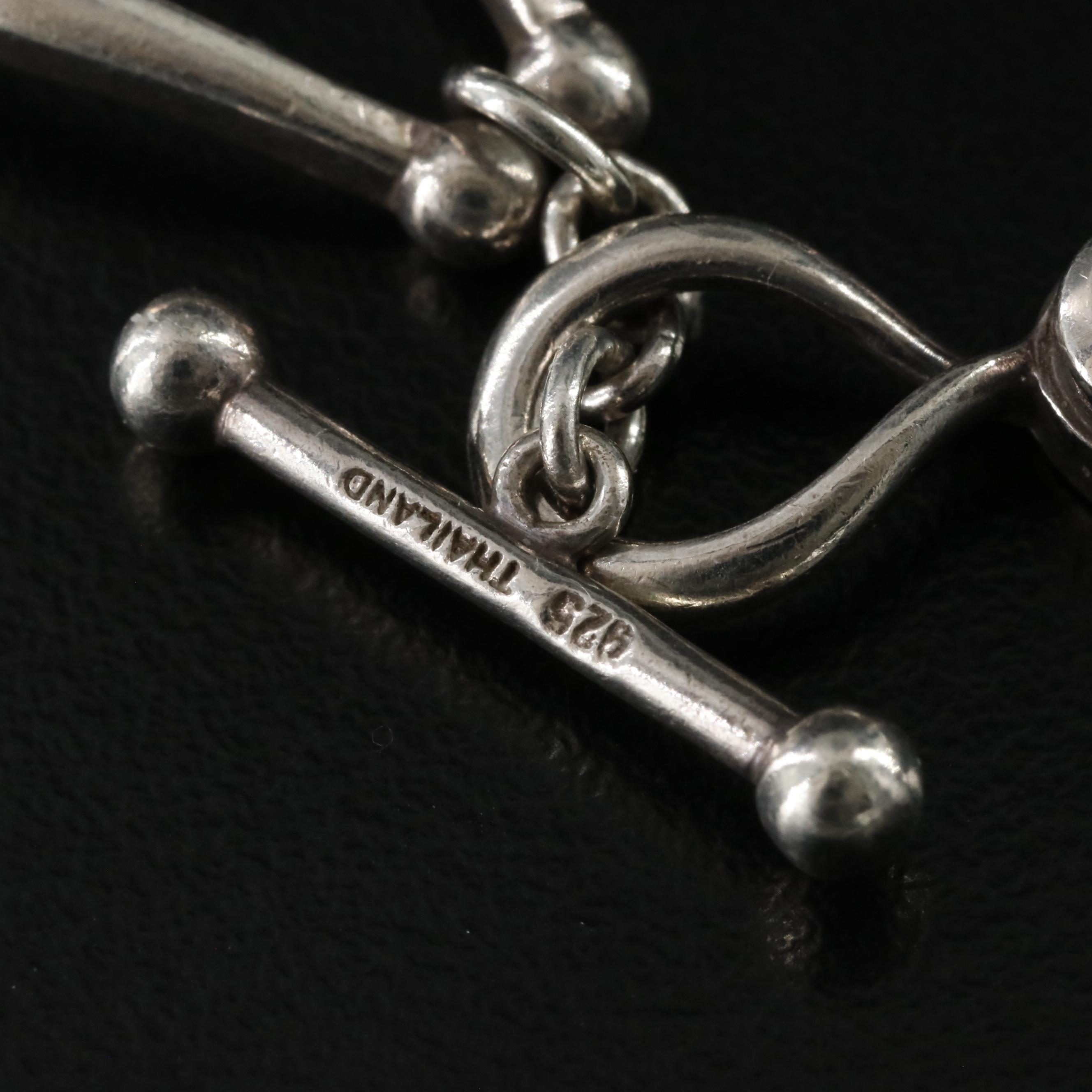 Sterling Chalcedony Bracelet