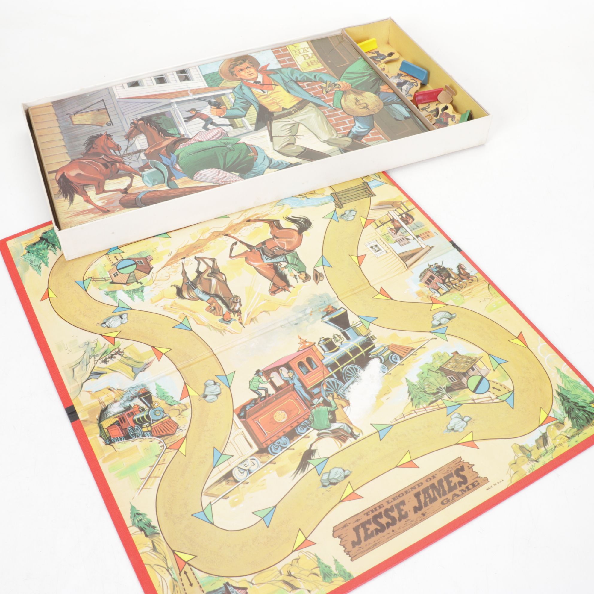 "Tales of the Wells Fargo Game" and Five More Board Games