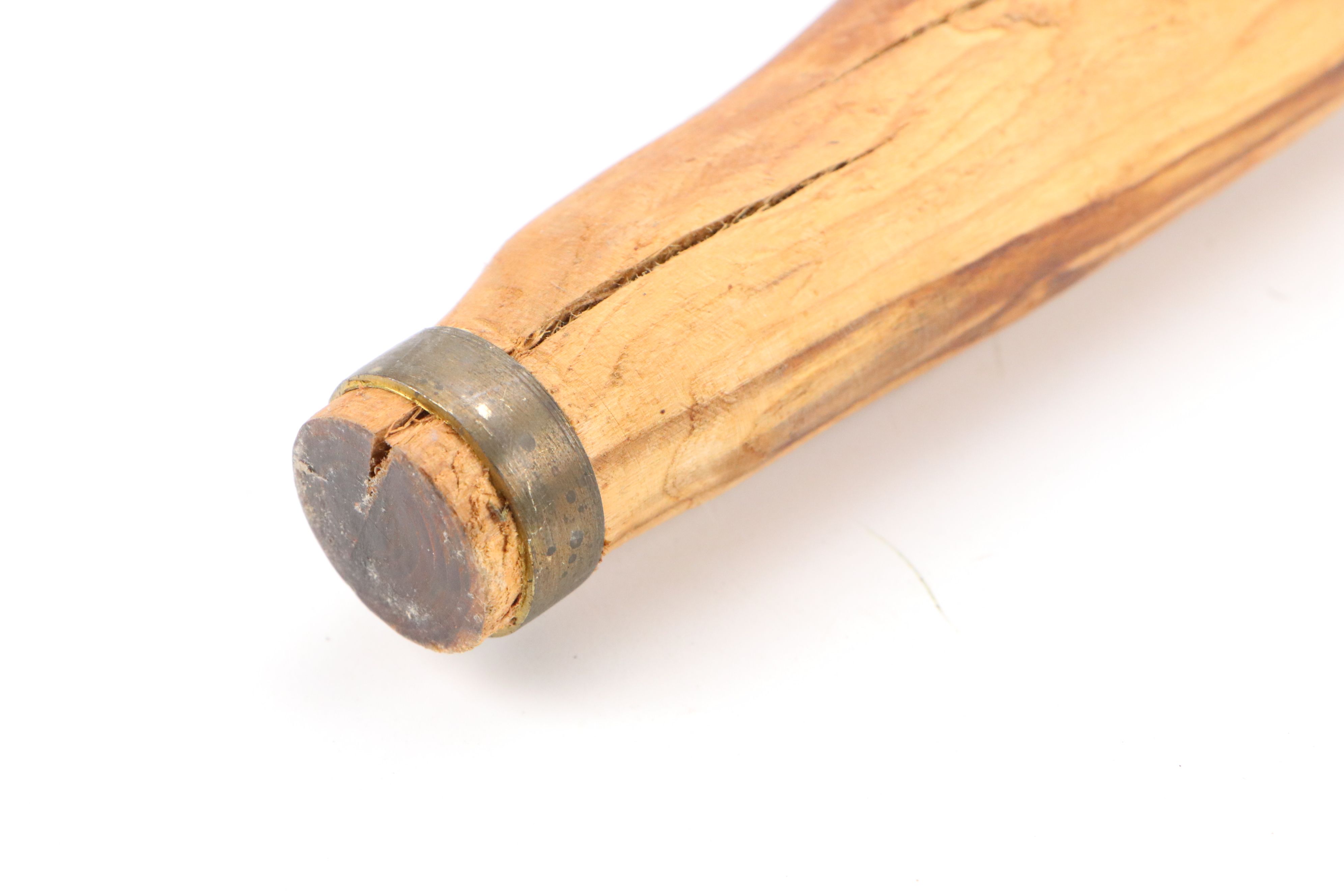 Robert Beaven Hand-Carved "Justice Liberty" Polychrome Cane