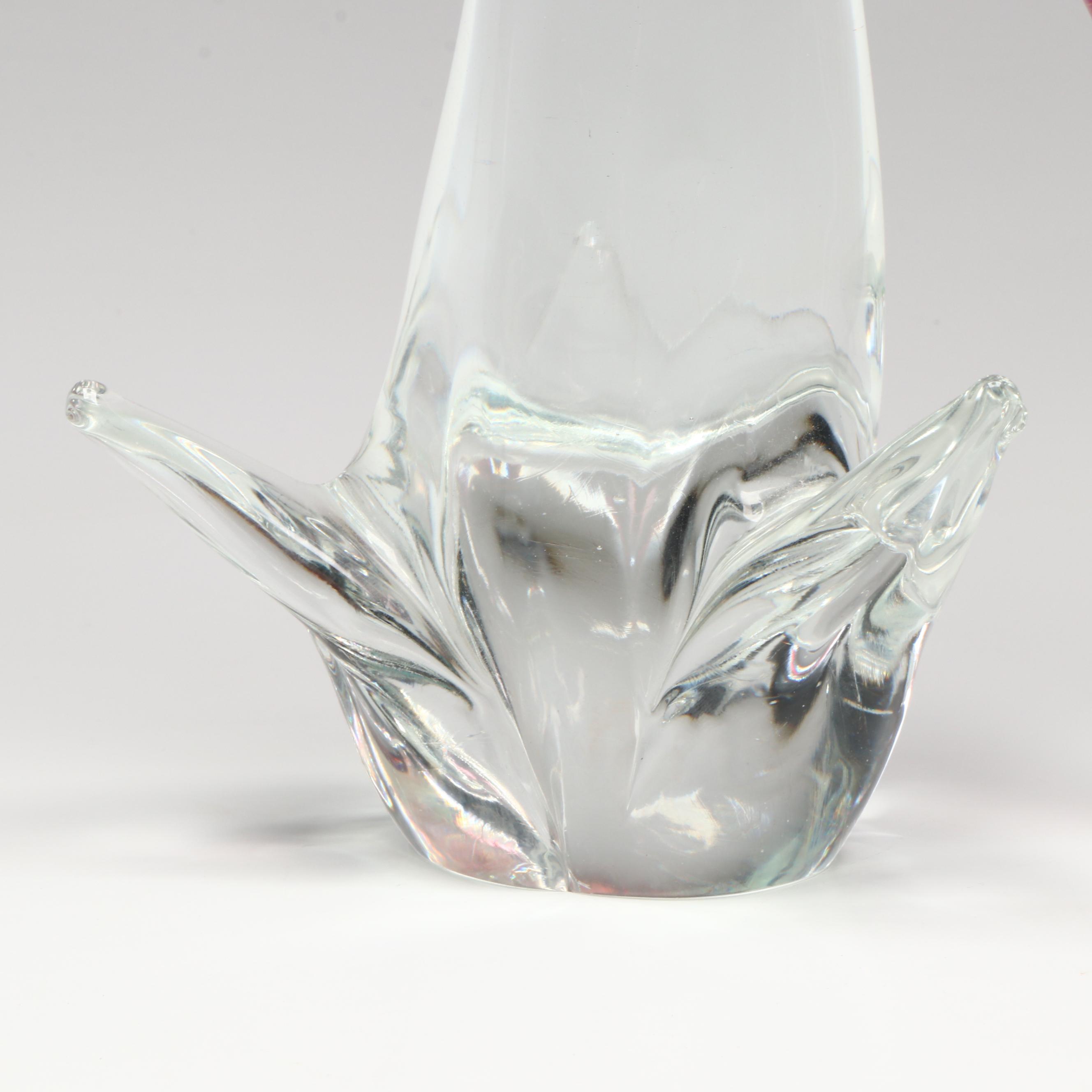 M. Rossetti Murano Glass Cockatoo Sculpture