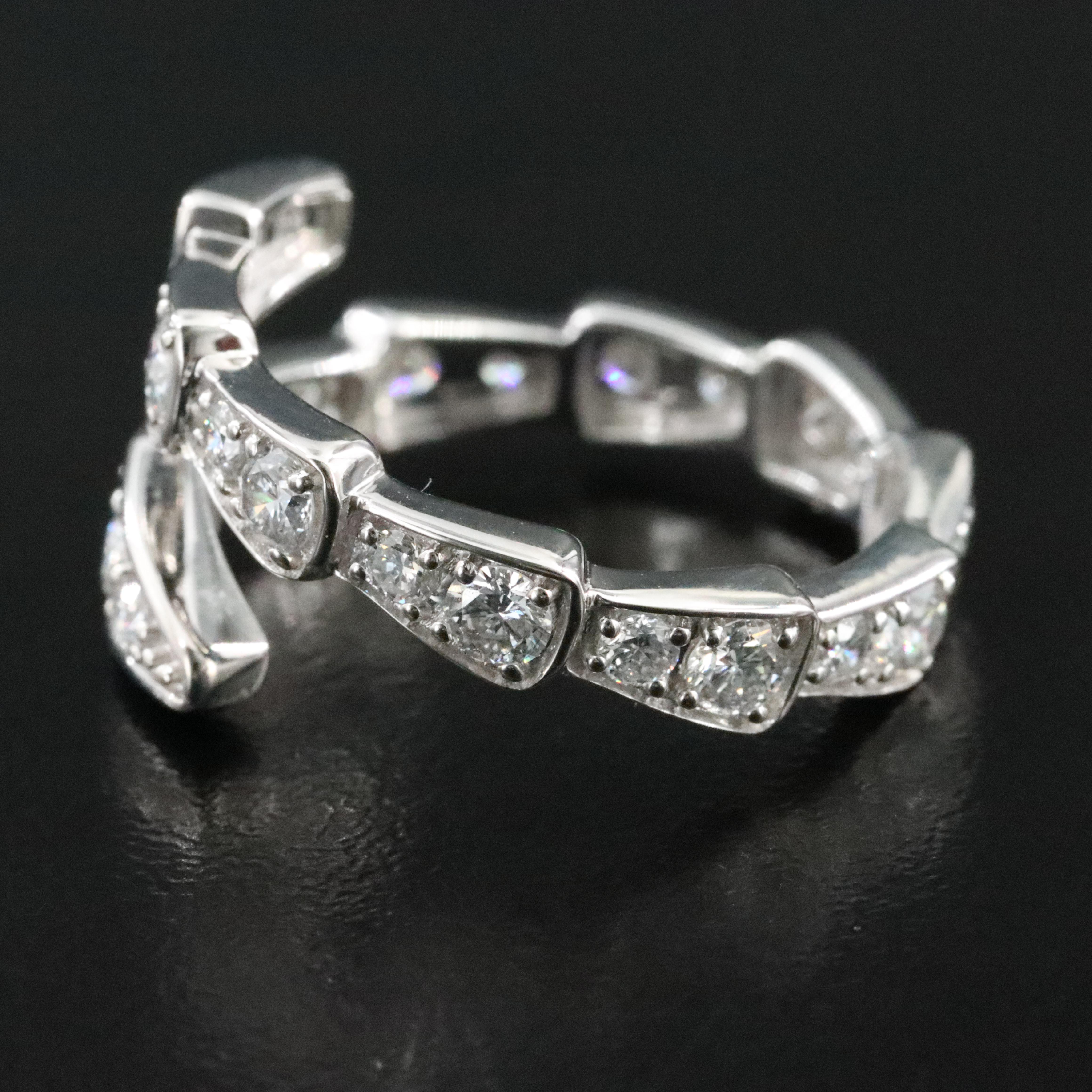 14K 1.50 CTW Lab Grown Diamond Coil Ring
