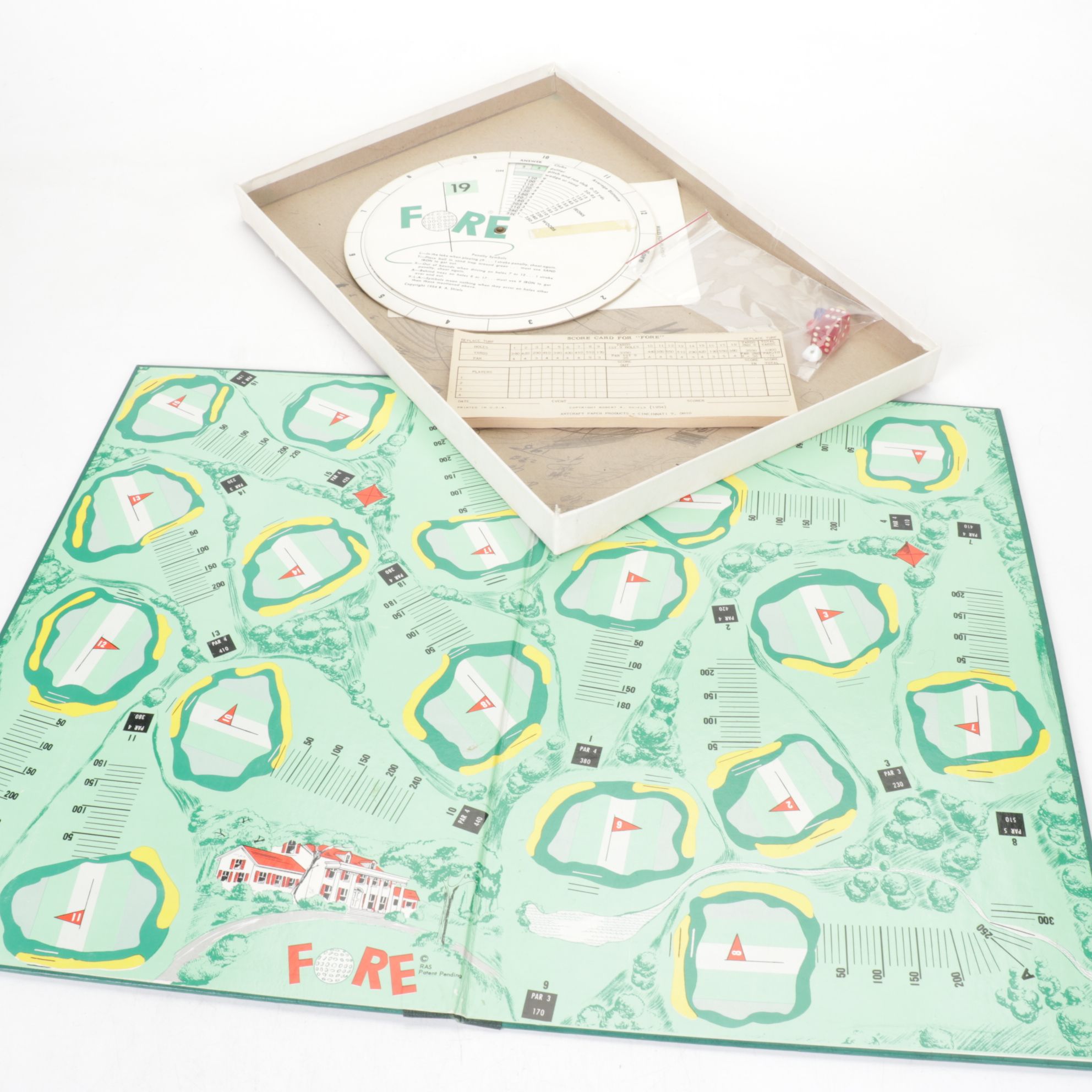 "Fore" and Four Other Golf Related Board Games