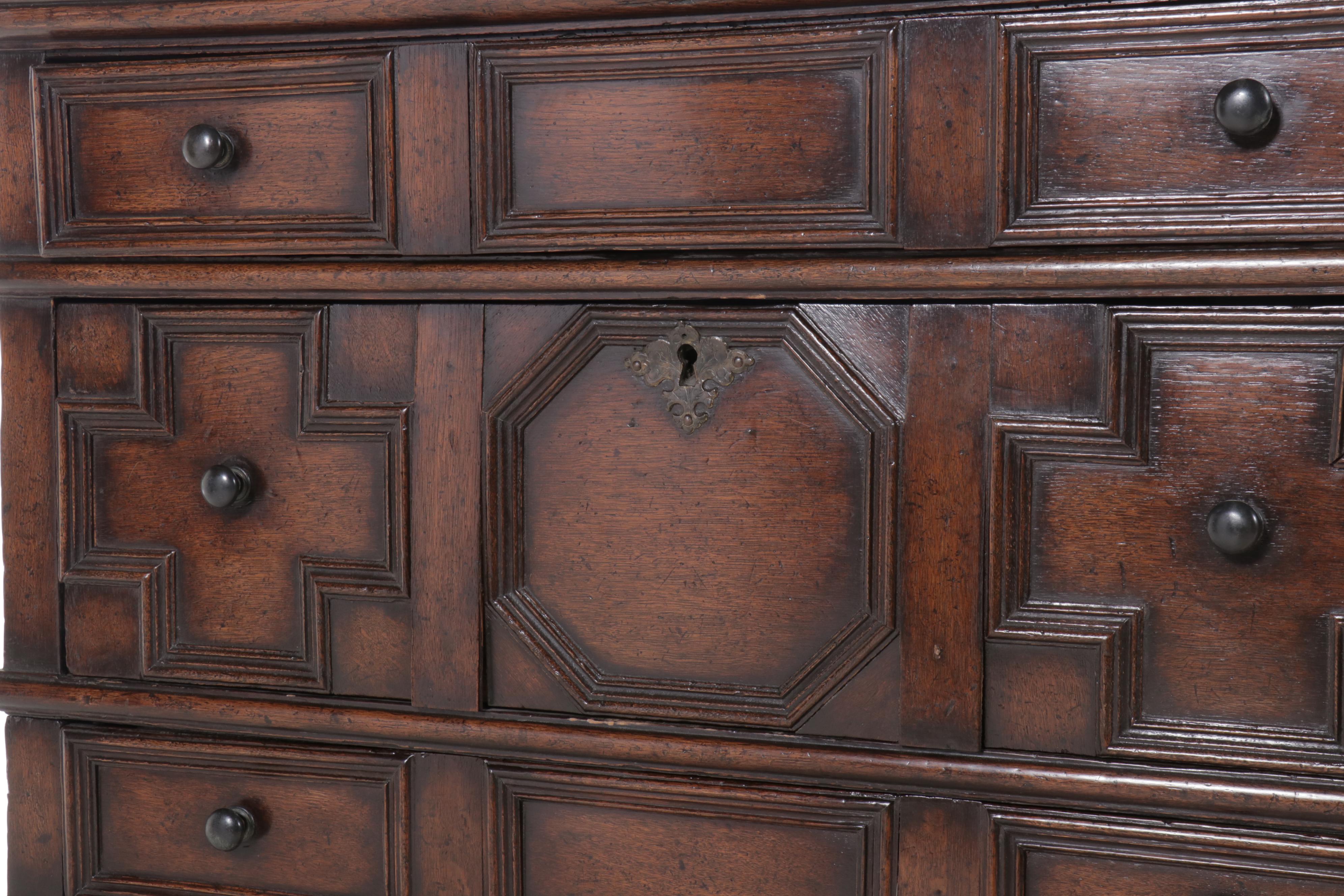 William and Mary Style Chest of Drawers