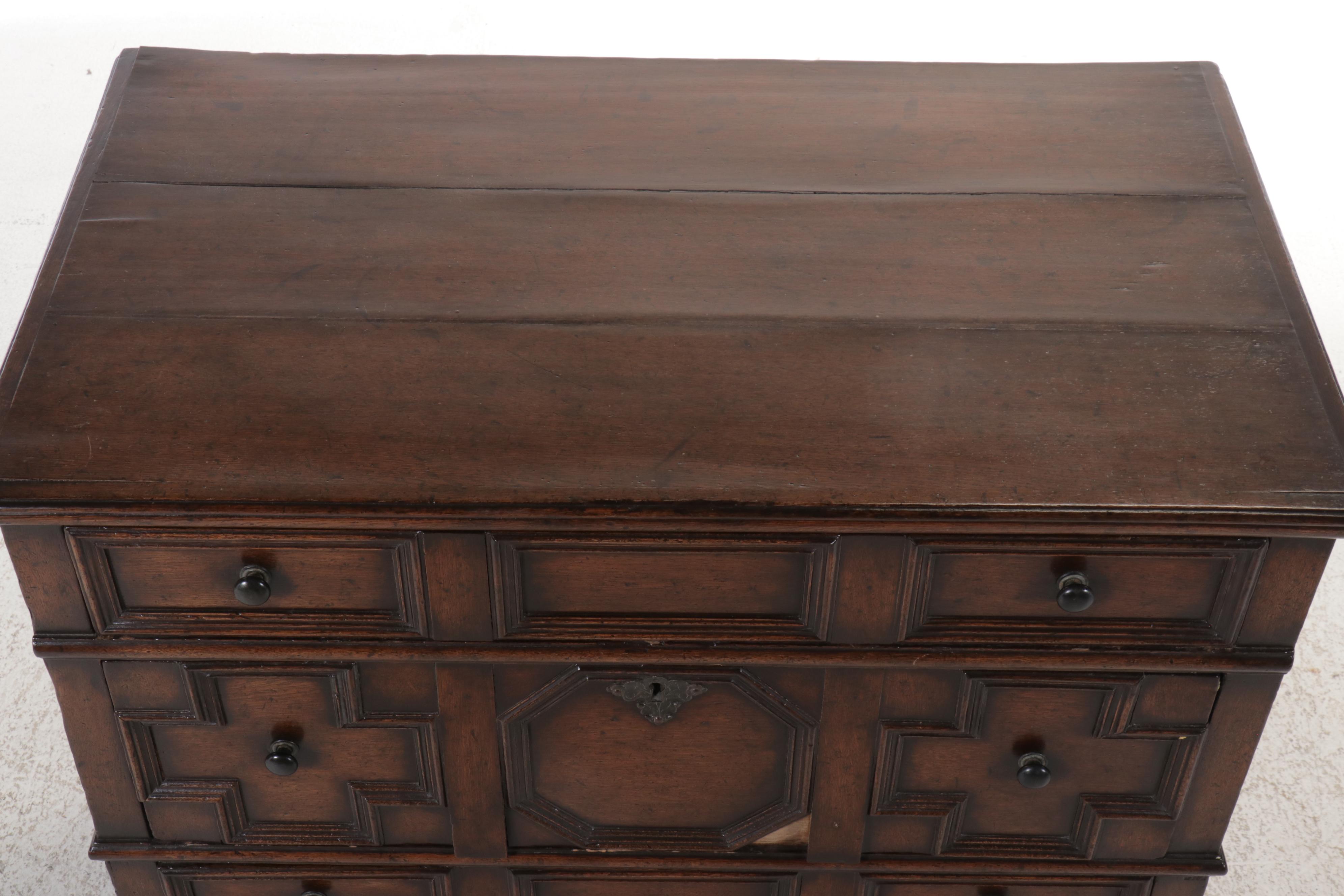 William and Mary Style Chest of Drawers
