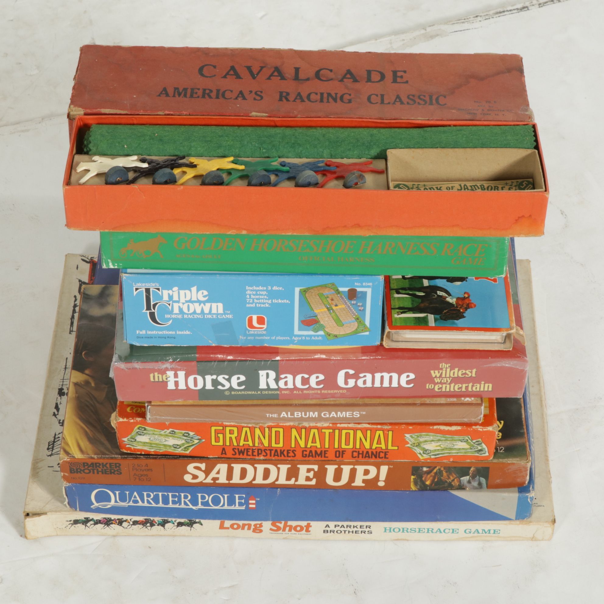 "Saddle Up!", "Grand National", "Quarter Pole", and More Equestrian Race Games