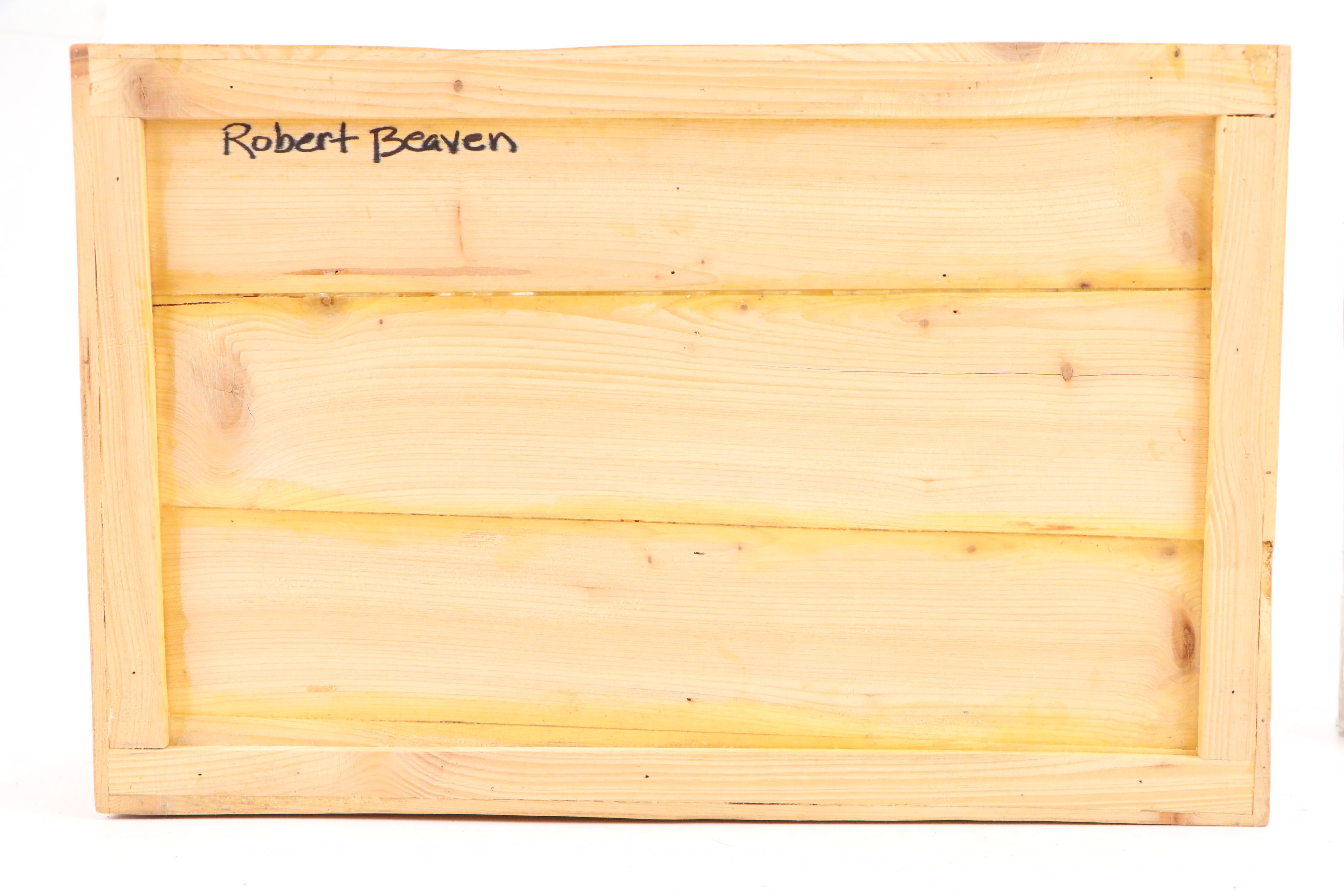 Handcrafted Birch, Sycamore and Pine Inlay Sculptural Box