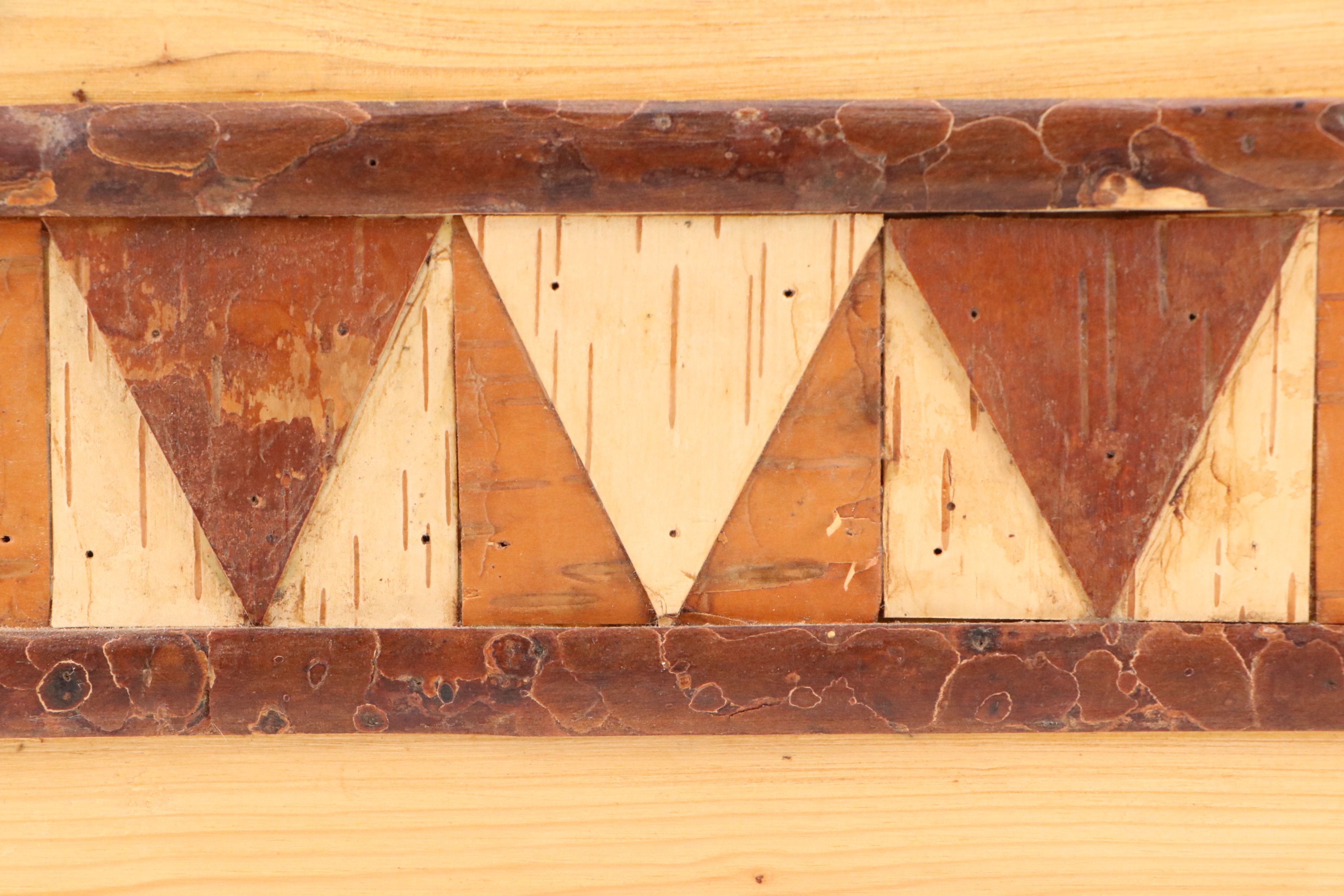 Handcrafted Birch, Sycamore and Pine Inlay Sculptural Box