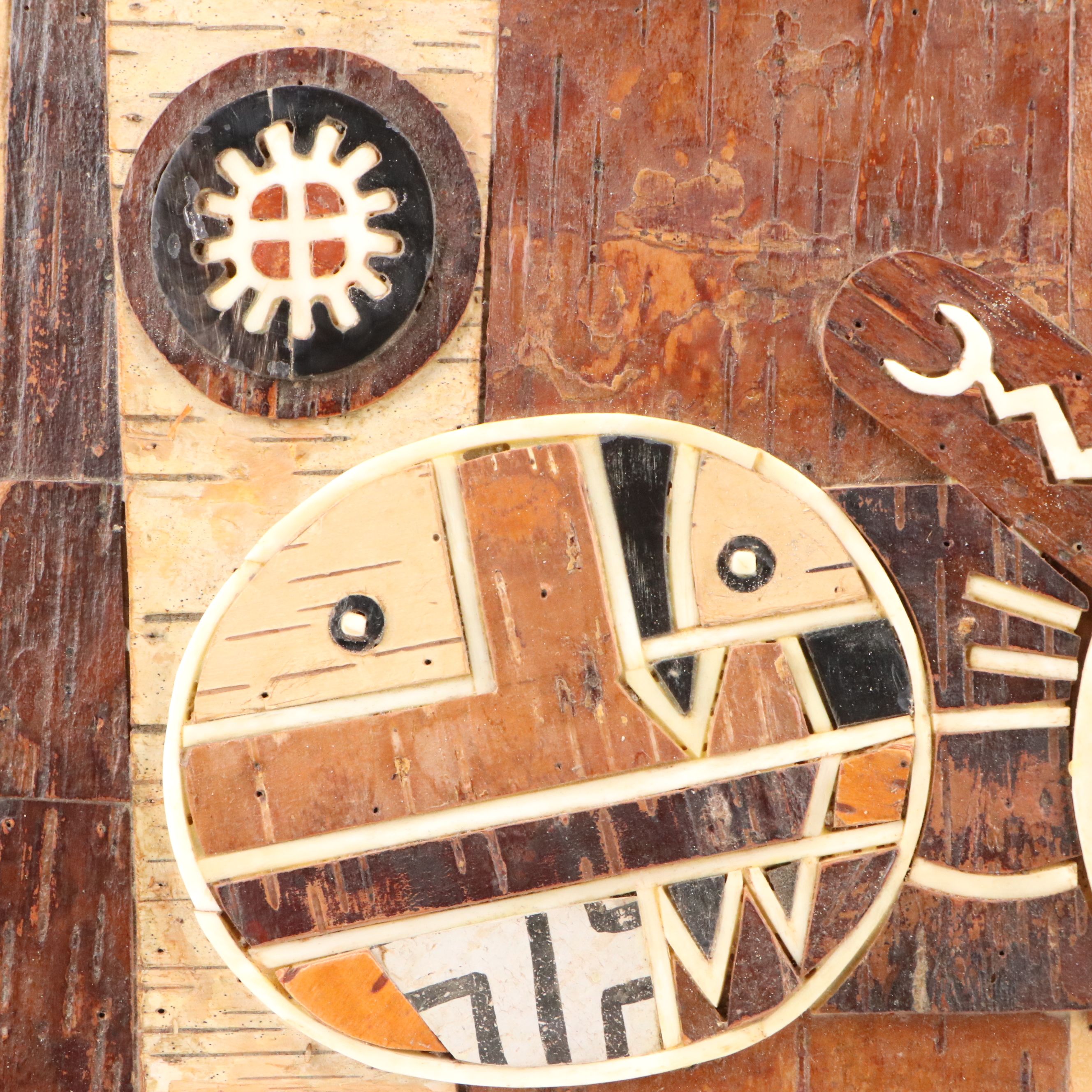 Handcrafted Birch, Sycamore and Pine Inlay Sculptural Box